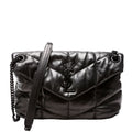 Puffer Quilted Small Lambskin 577476 Black