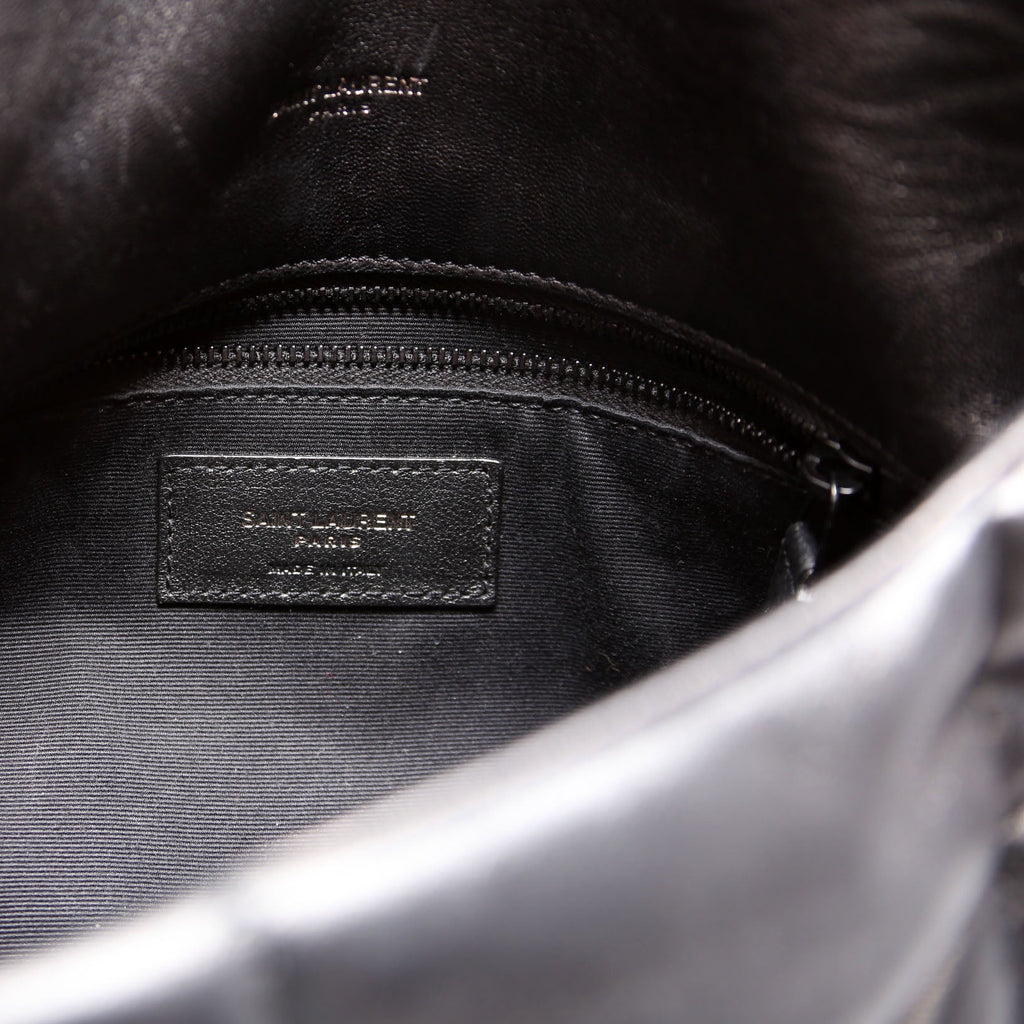Puffer Quilted Small Lambskin 577476 Black
