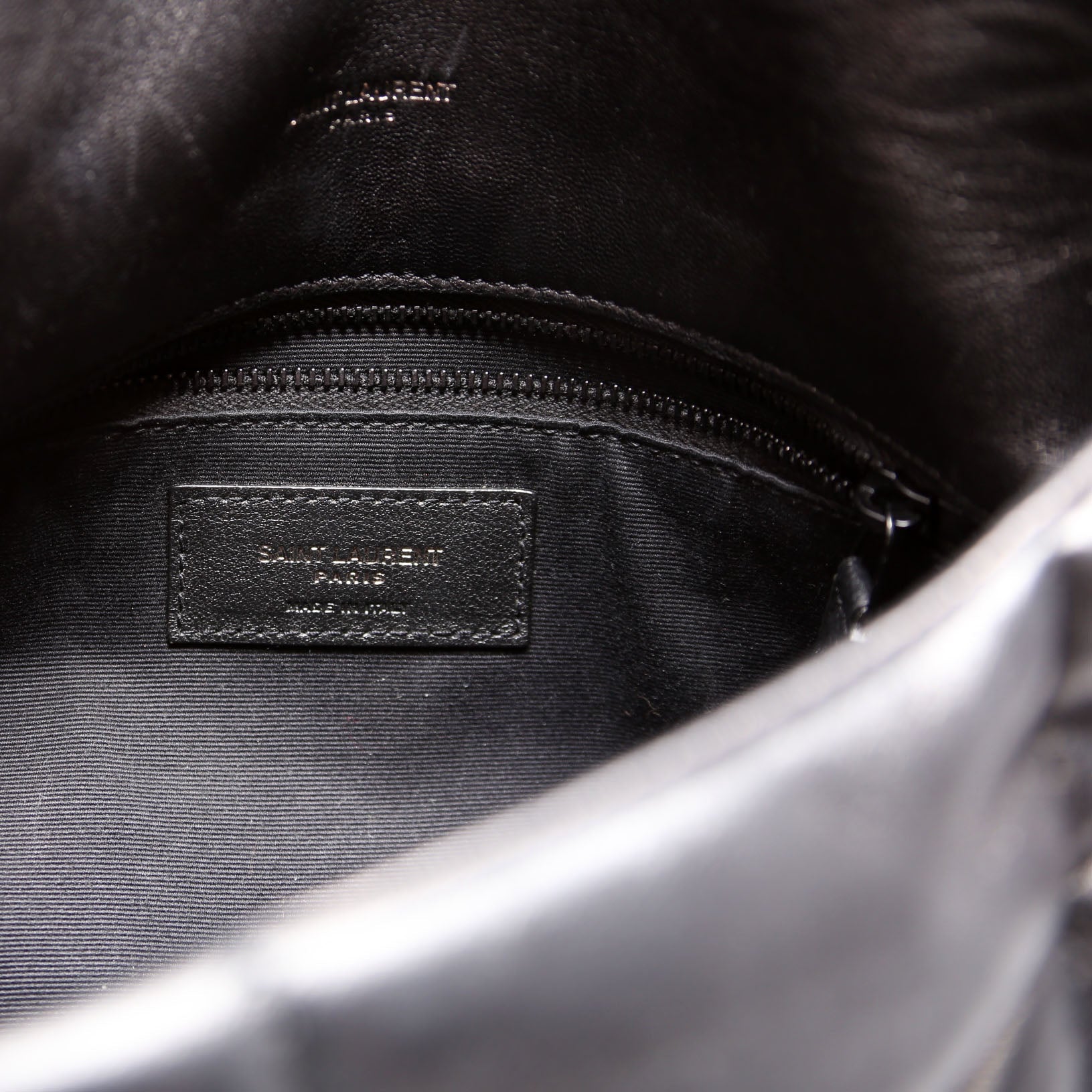 Puffer Quilted Small Lambskin 577476 Black