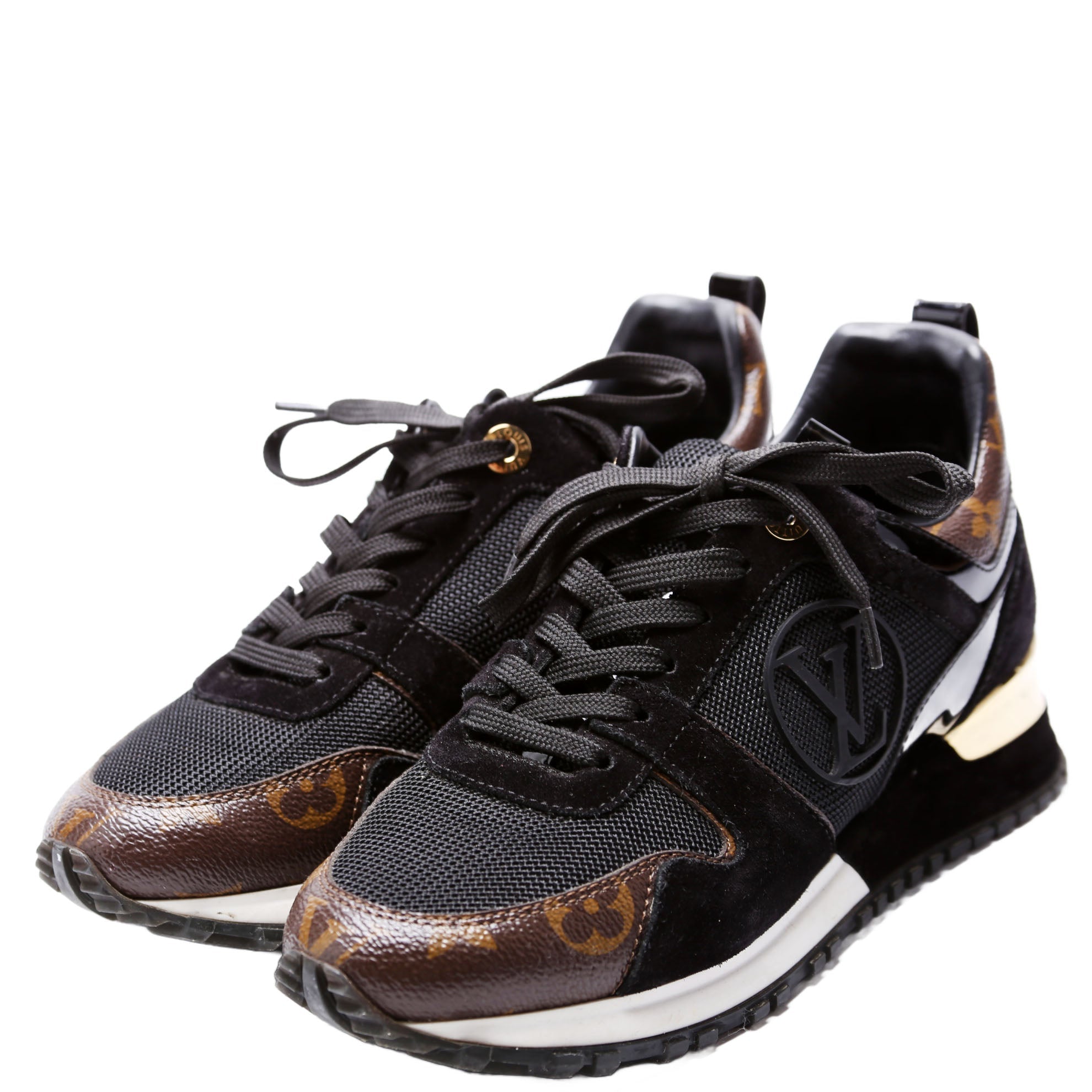 Run Away Nylon Monogram Sneakers Size 36
