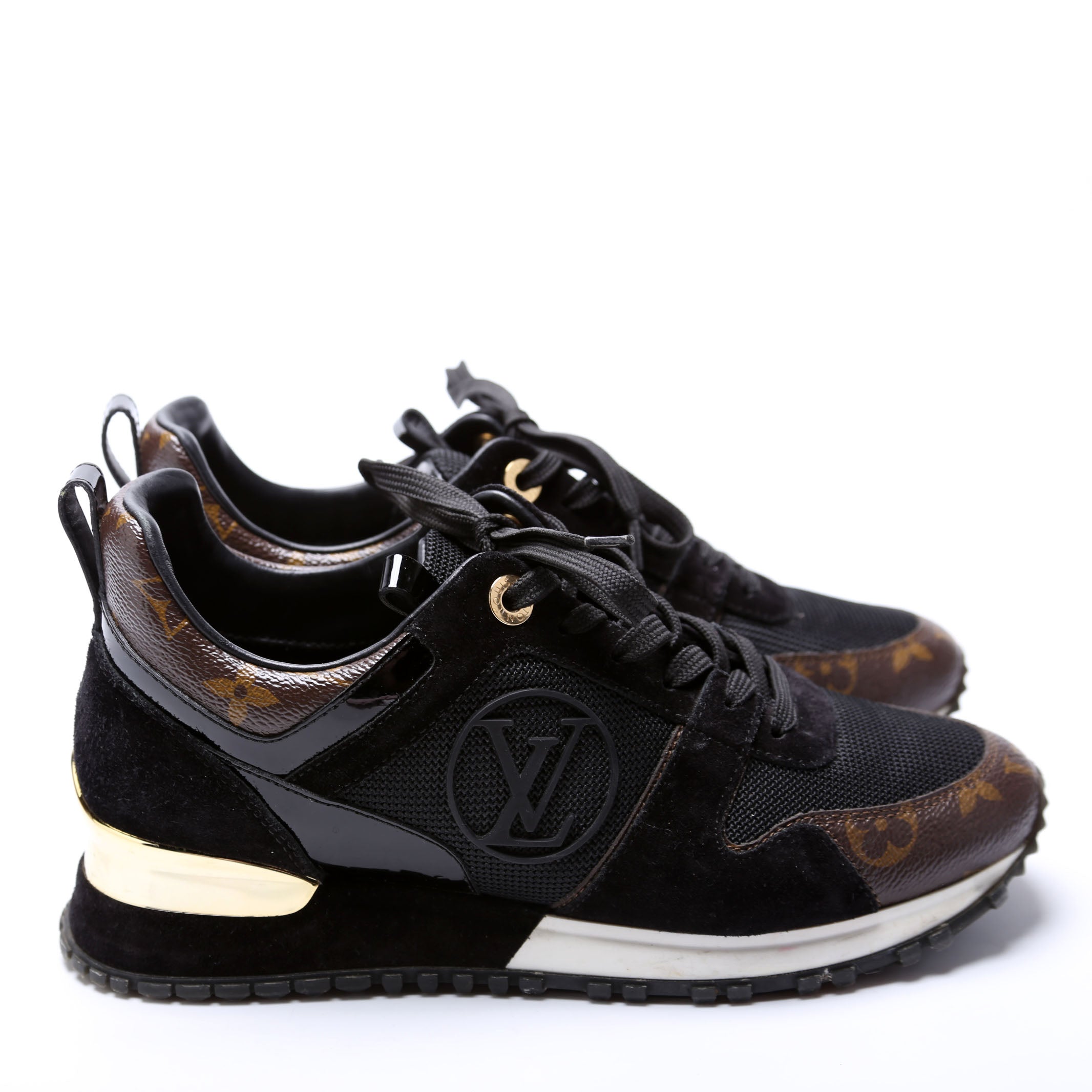 Run Away Nylon Monogram Sneakers Size 36