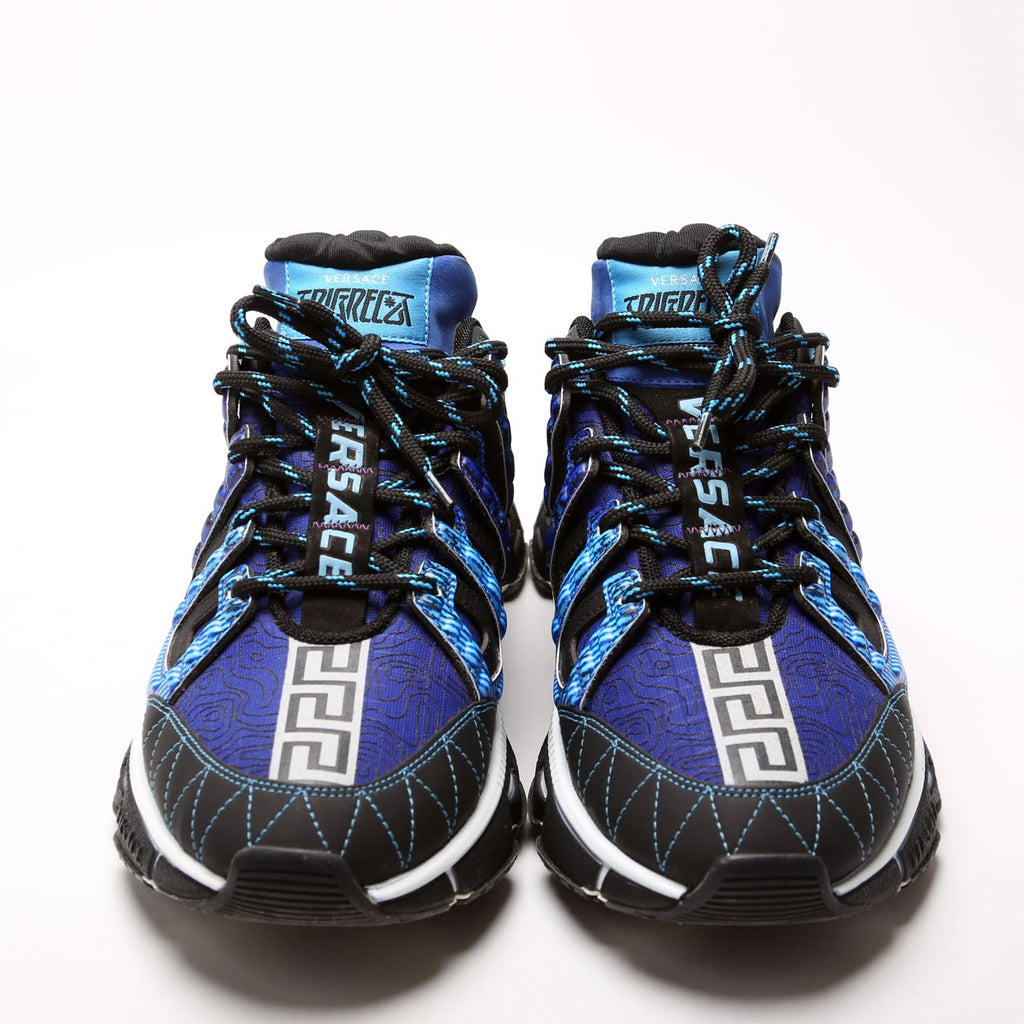 Trigreca Low Top Sneakers Size 40 Black/Blue