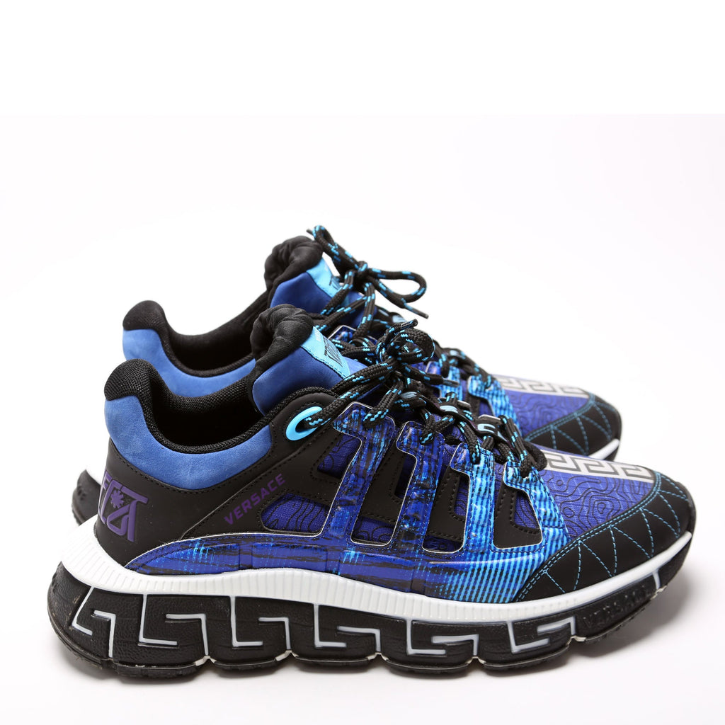 Trigreca Low Top Sneakers Size 40 Black/Blue