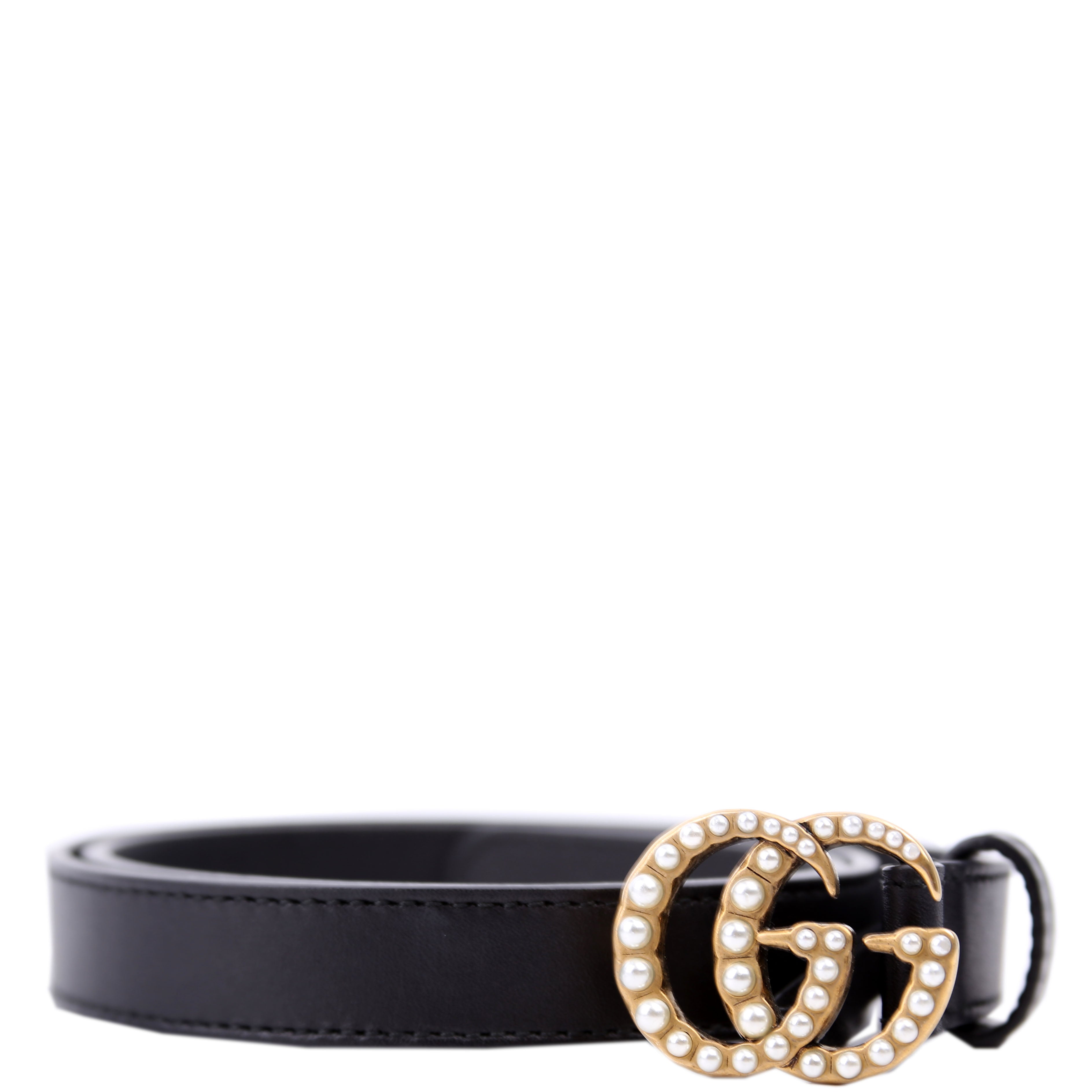 476342 GG Marmont Pearly Belt Size 70/28