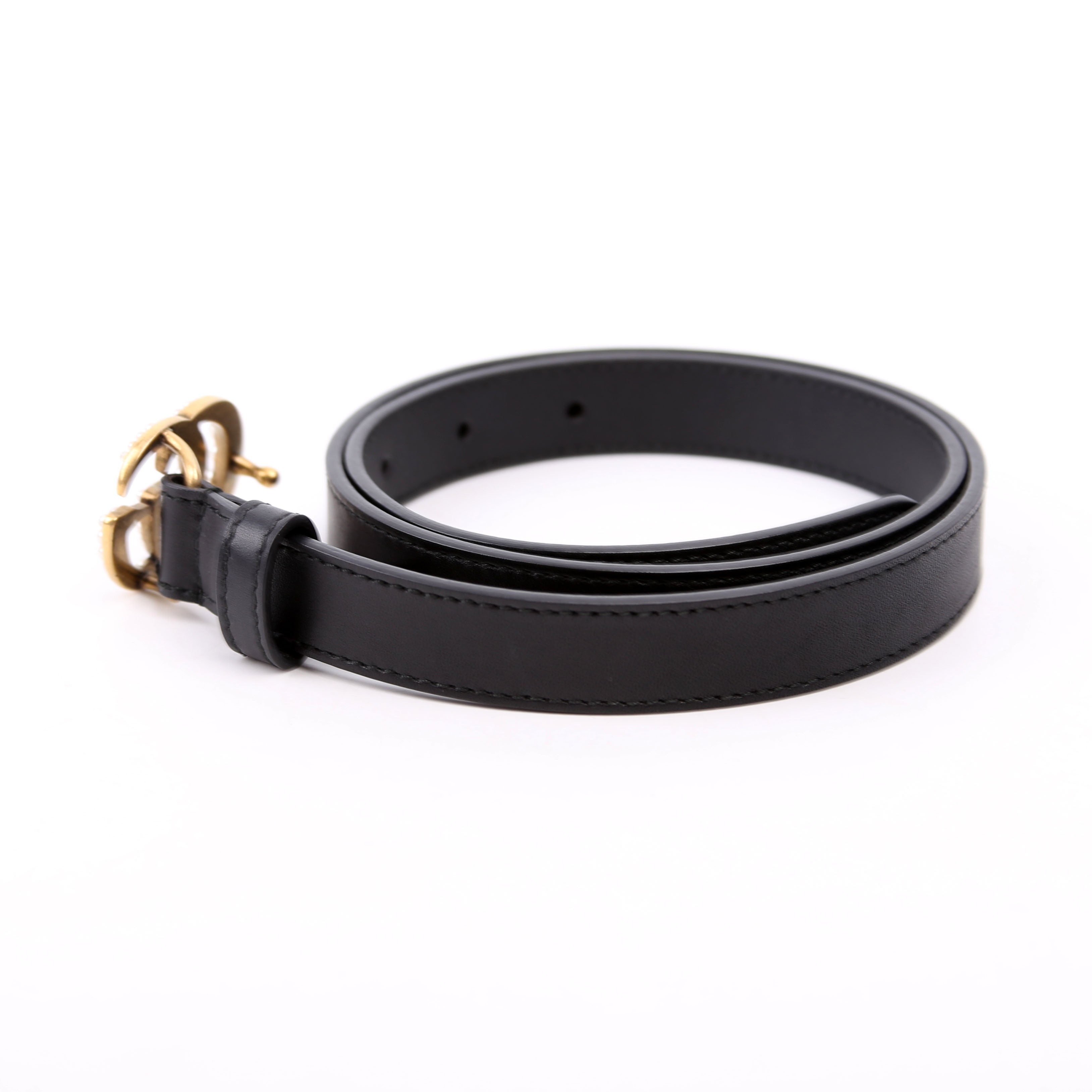 476342 GG Marmont Pearly Belt Size 70/28