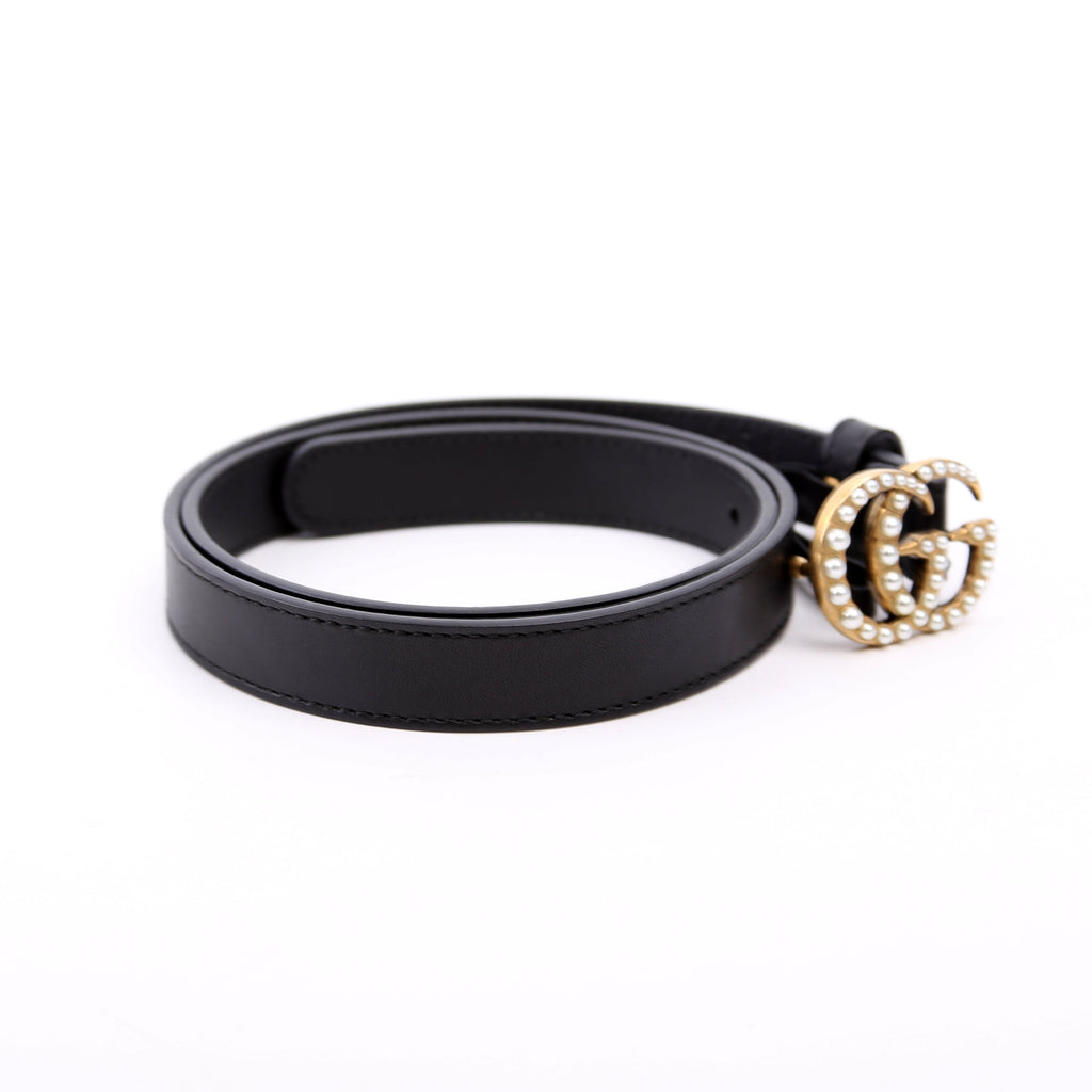 476342 GG Marmont Pearly Belt Size 70/28