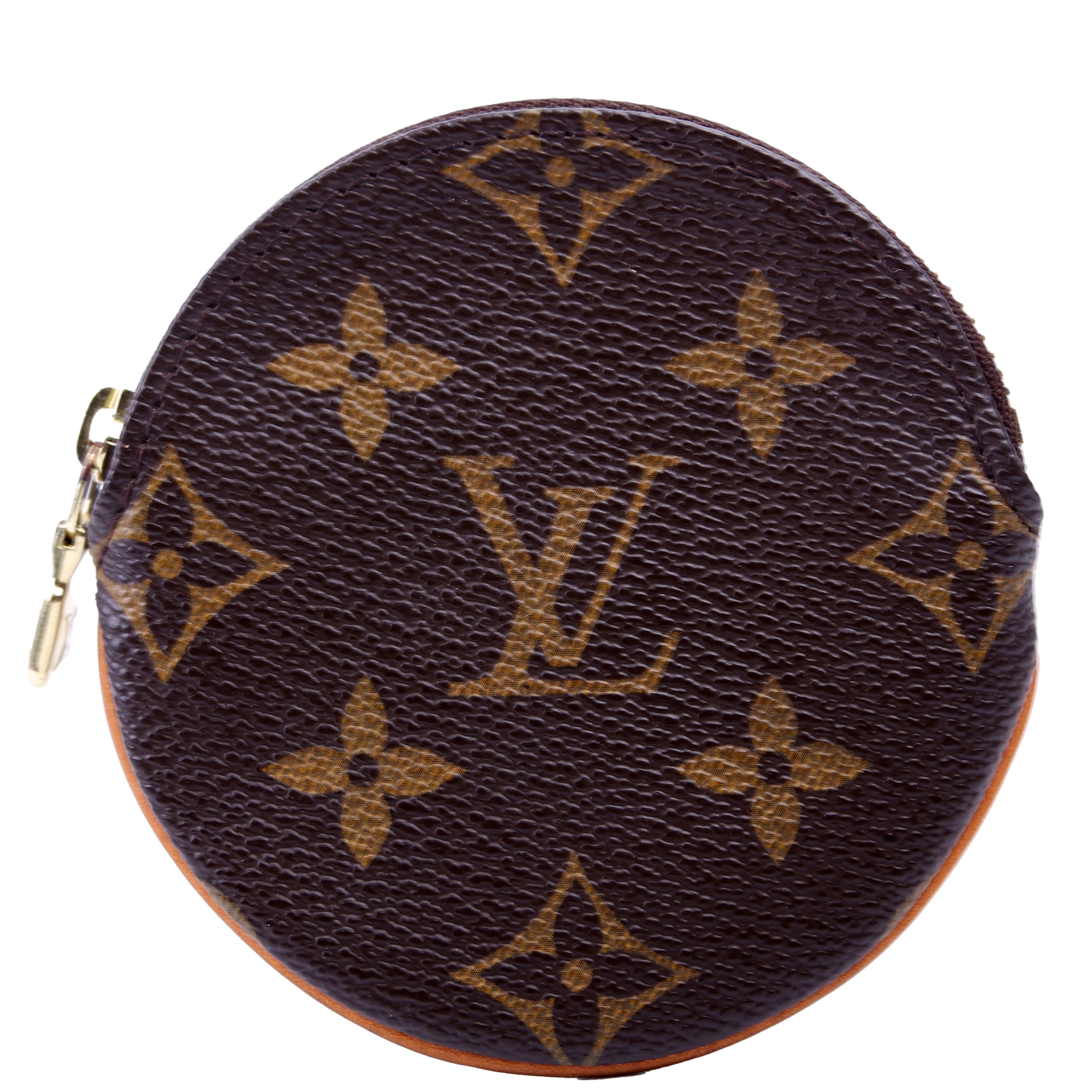 Round Coin Purse Monogram