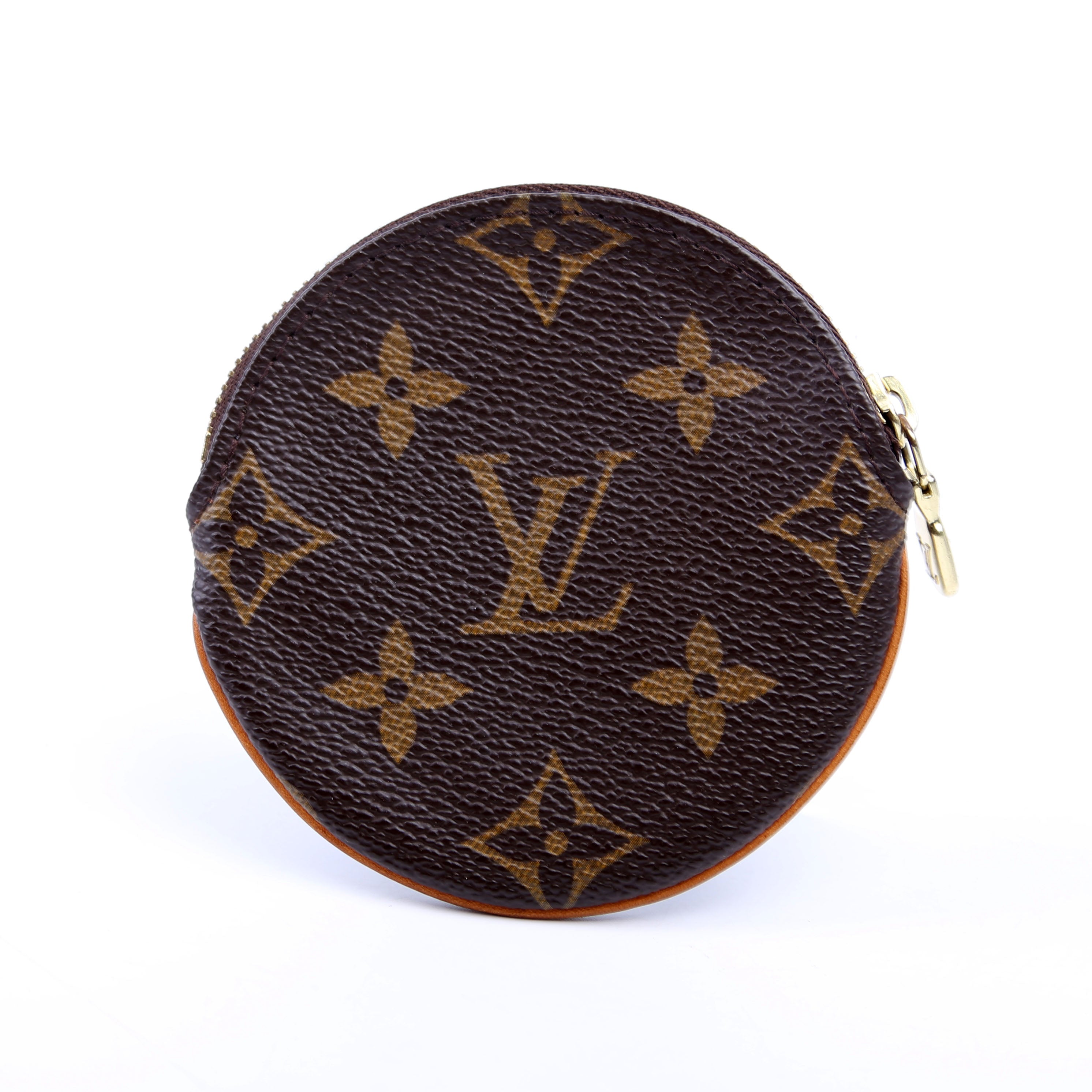 Round Coin Purse Monogram