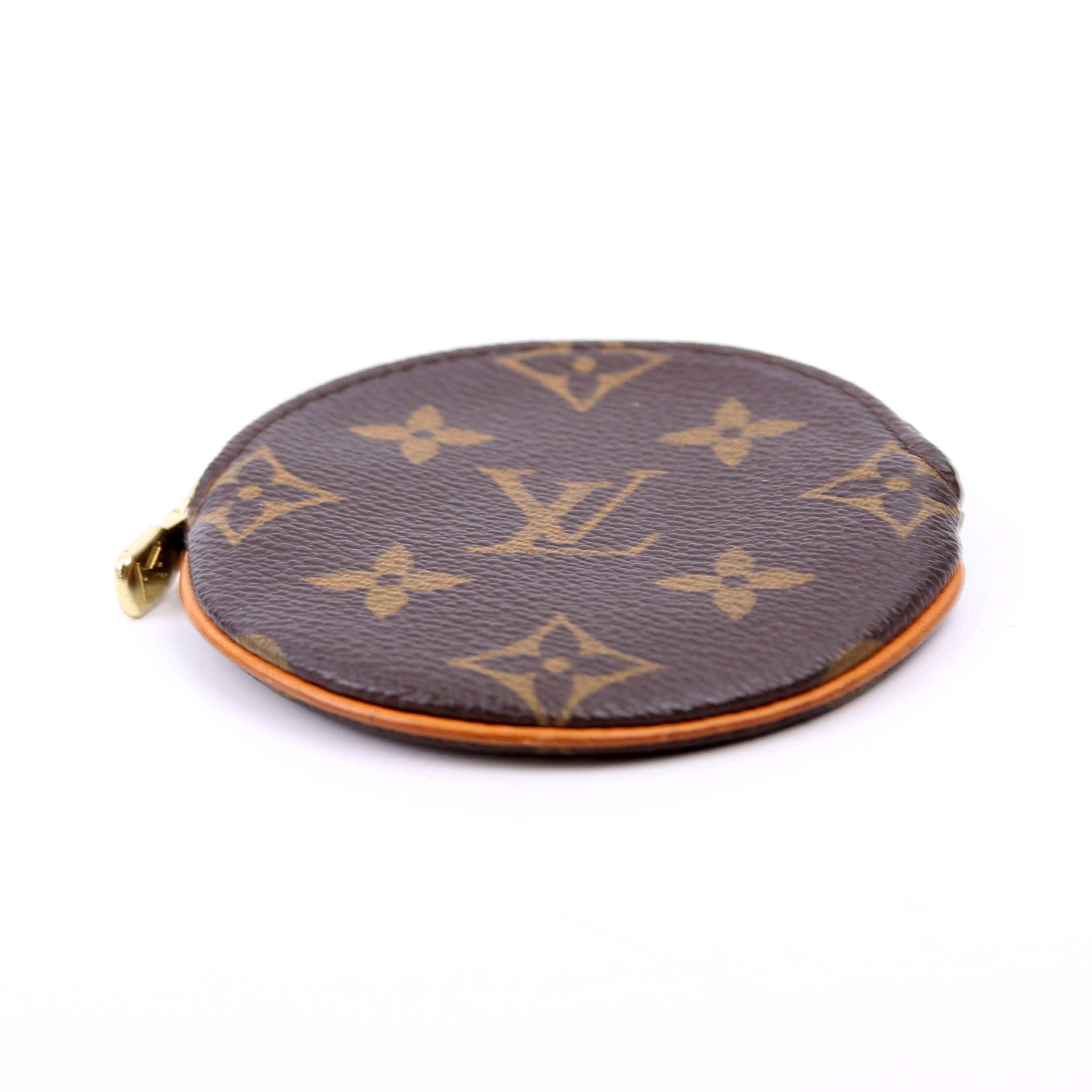 Round Coin Purse Monogram