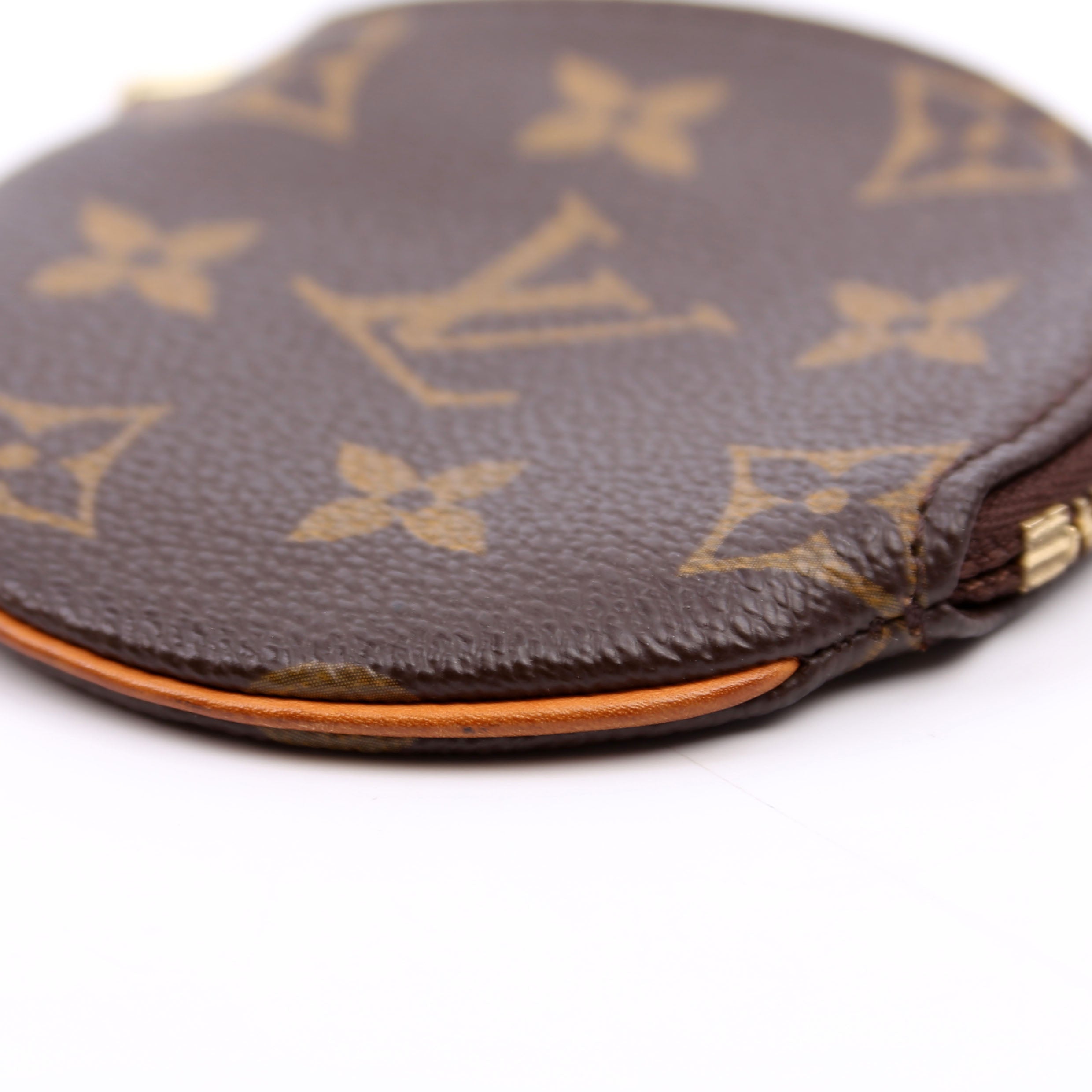 Round Coin Purse Monogram