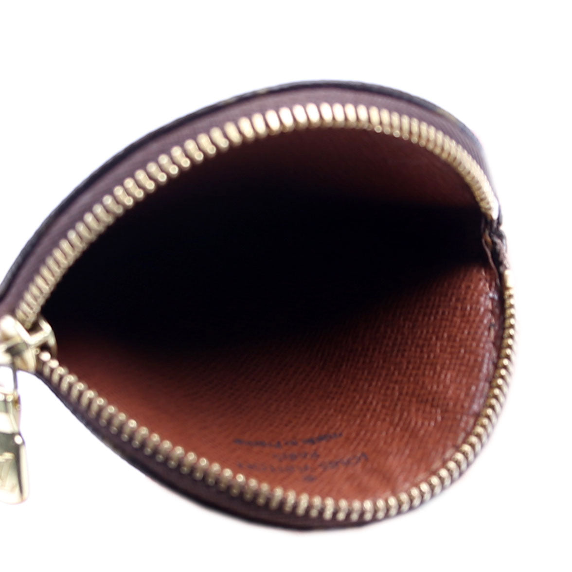 Round Coin Purse Monogram