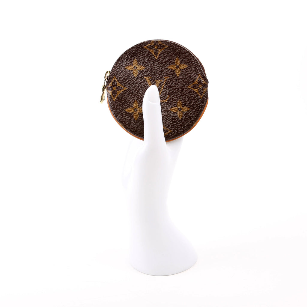 Round Coin Purse Monogram