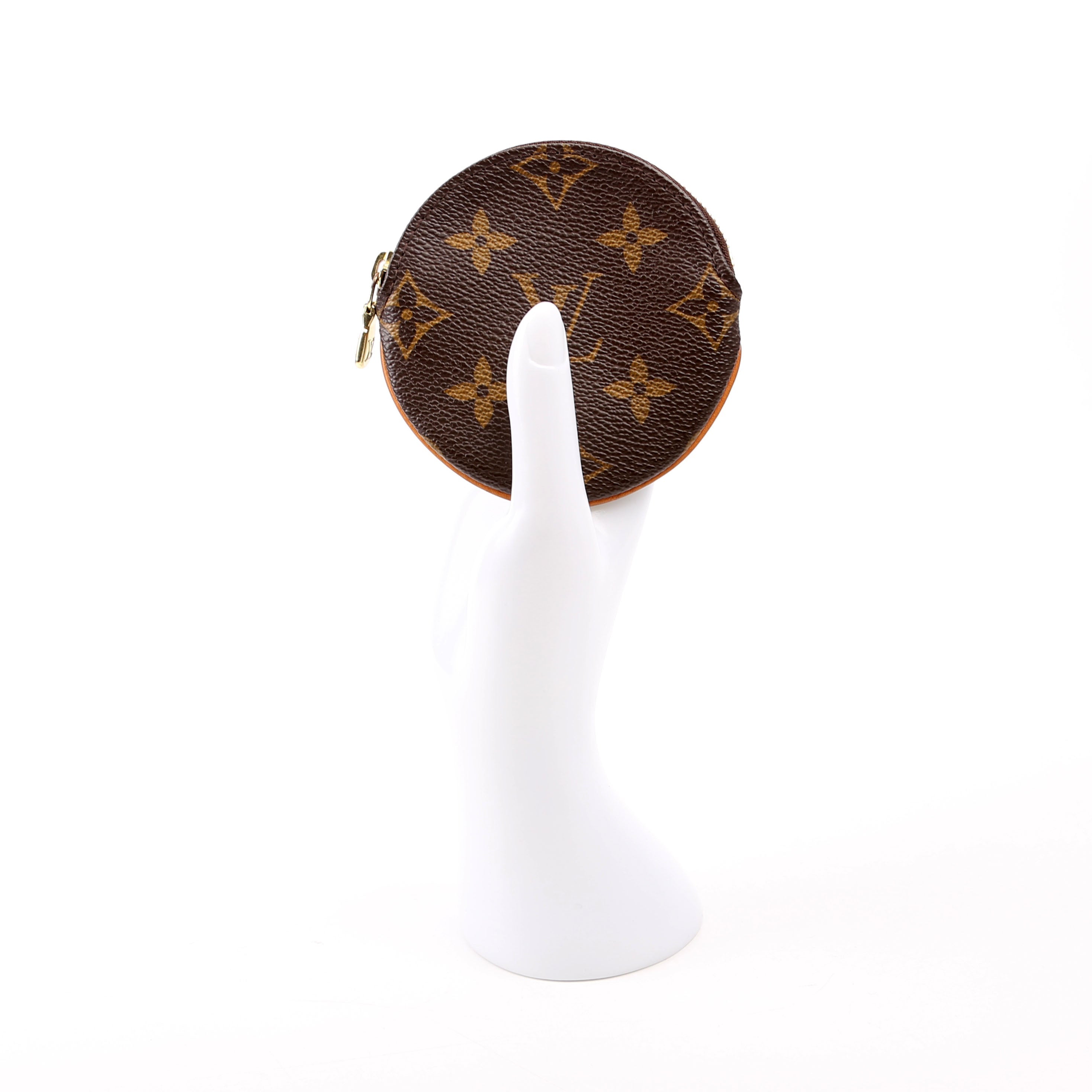 Round Coin Purse Monogram