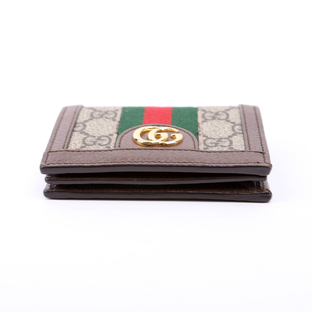 523155 Ophidia GG Card Case Wallet