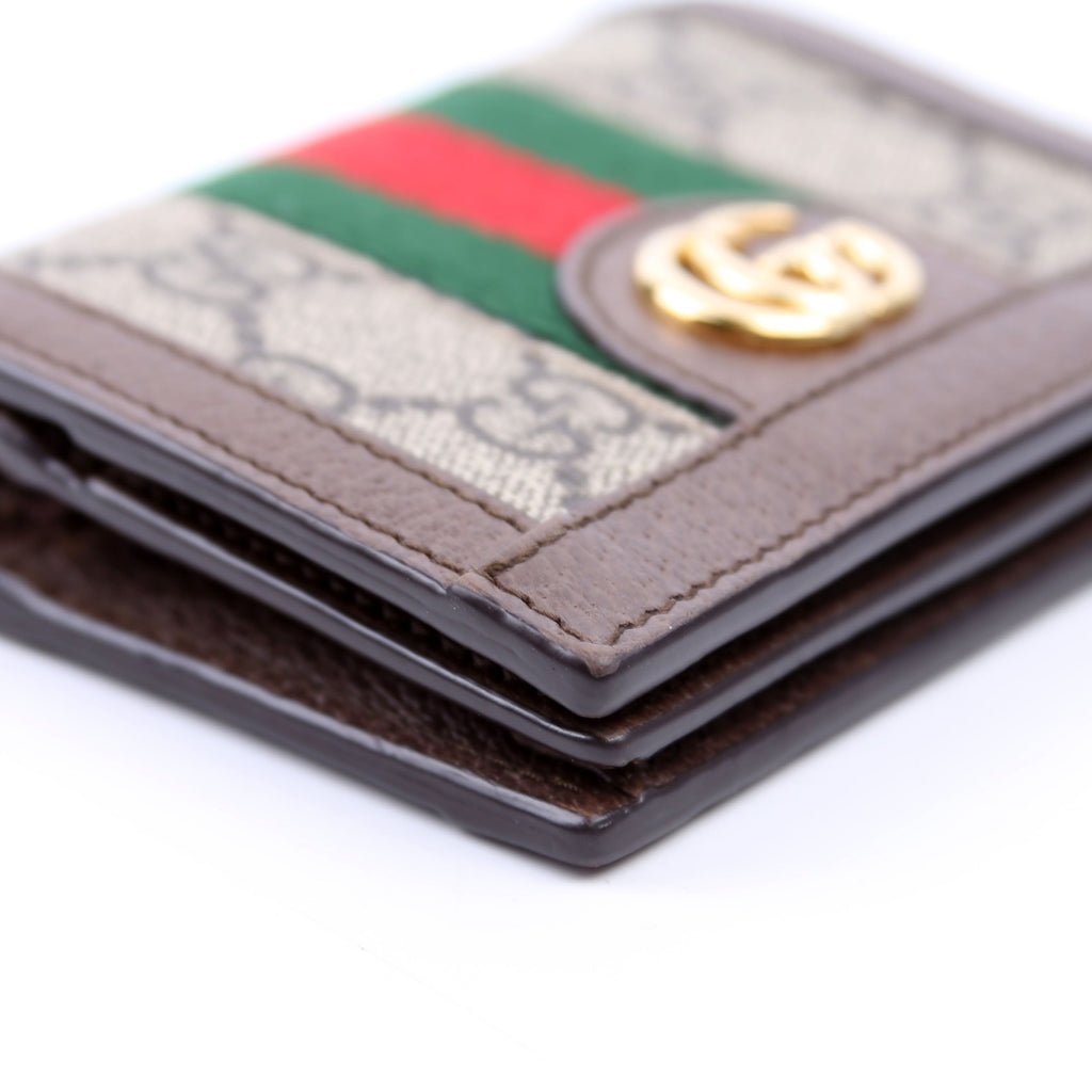 523155 Ophidia GG Card Case Wallet