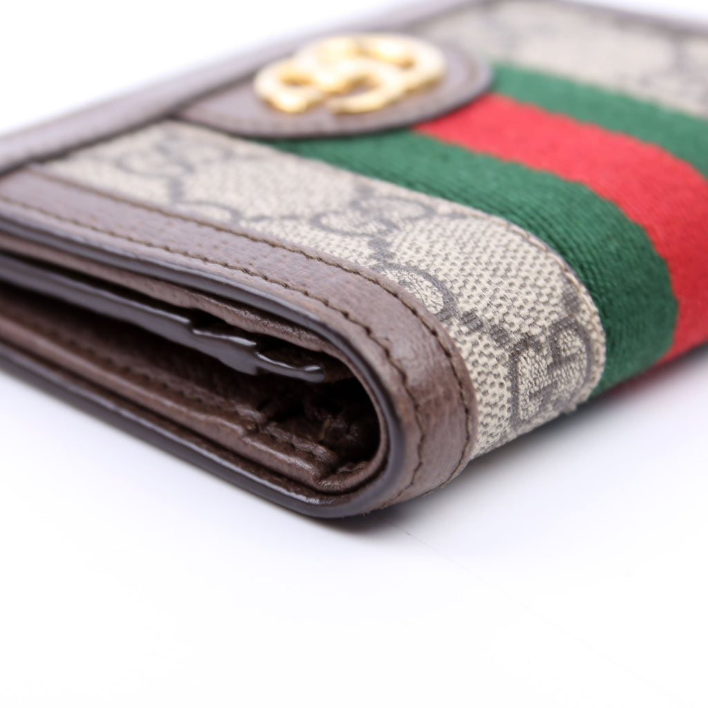 523155 Ophidia GG Card Case Wallet
