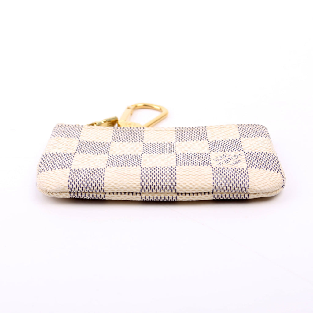 Pochette Cles Damier Azur