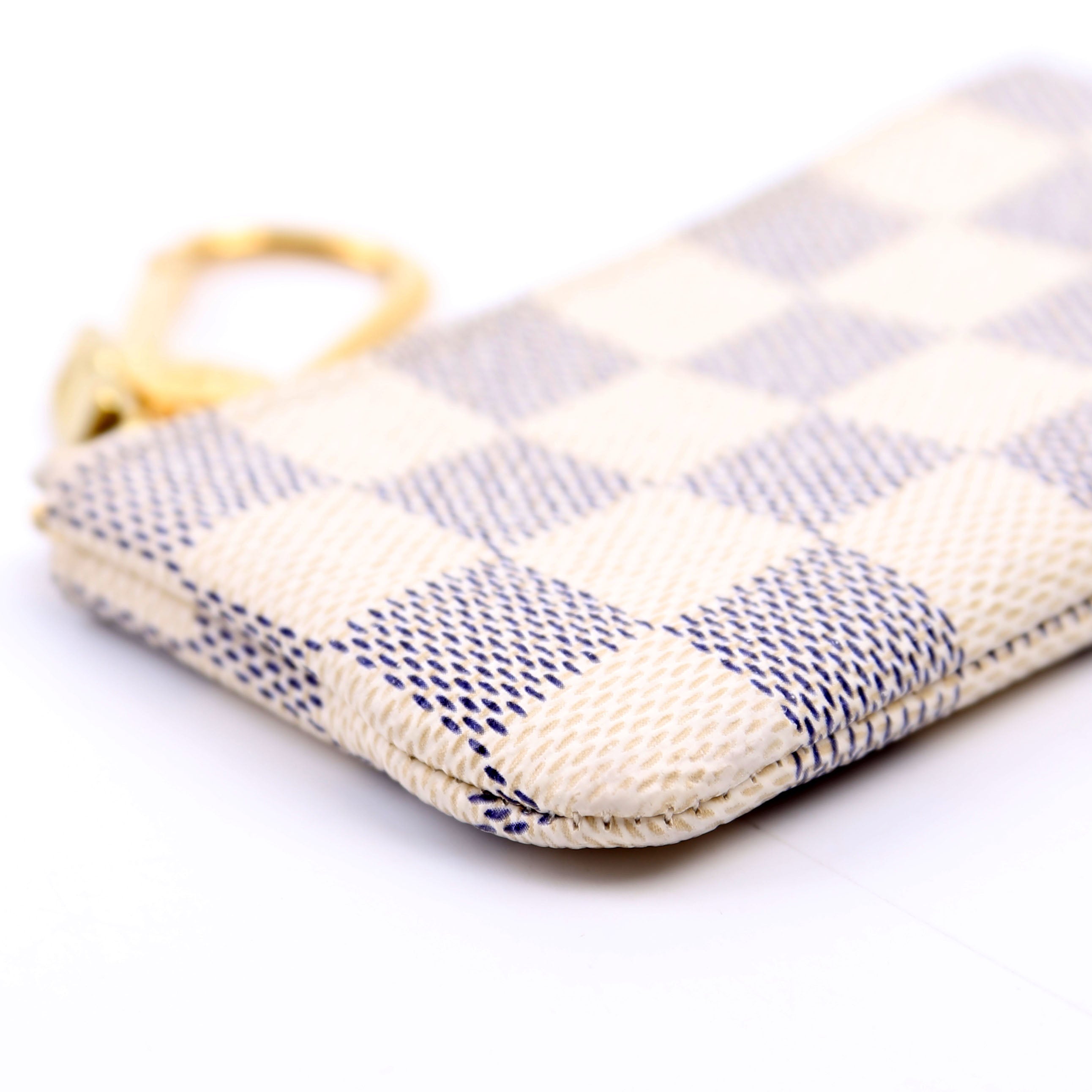 Pochette Cles Damier Azur