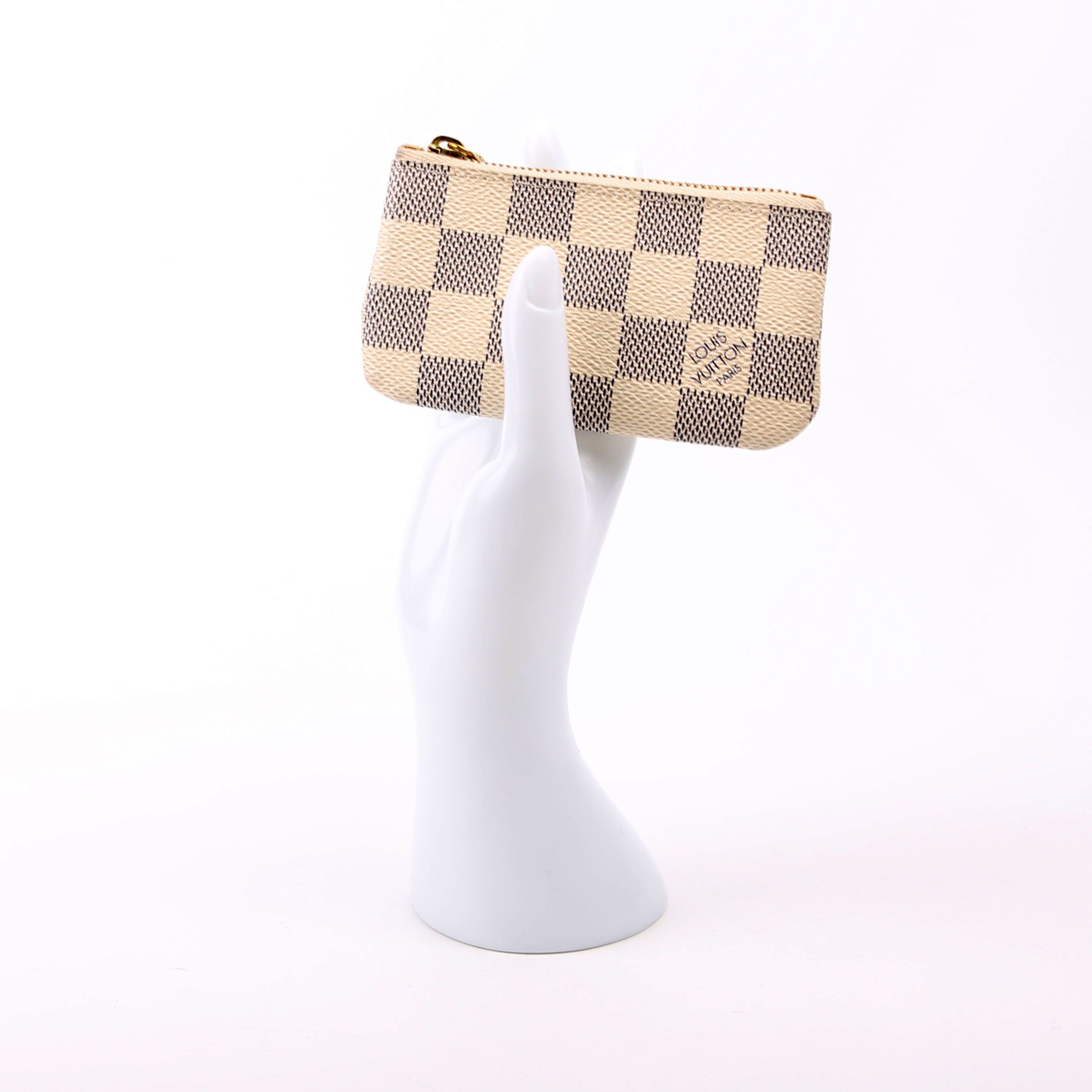 Pochette Cles Damier Azur