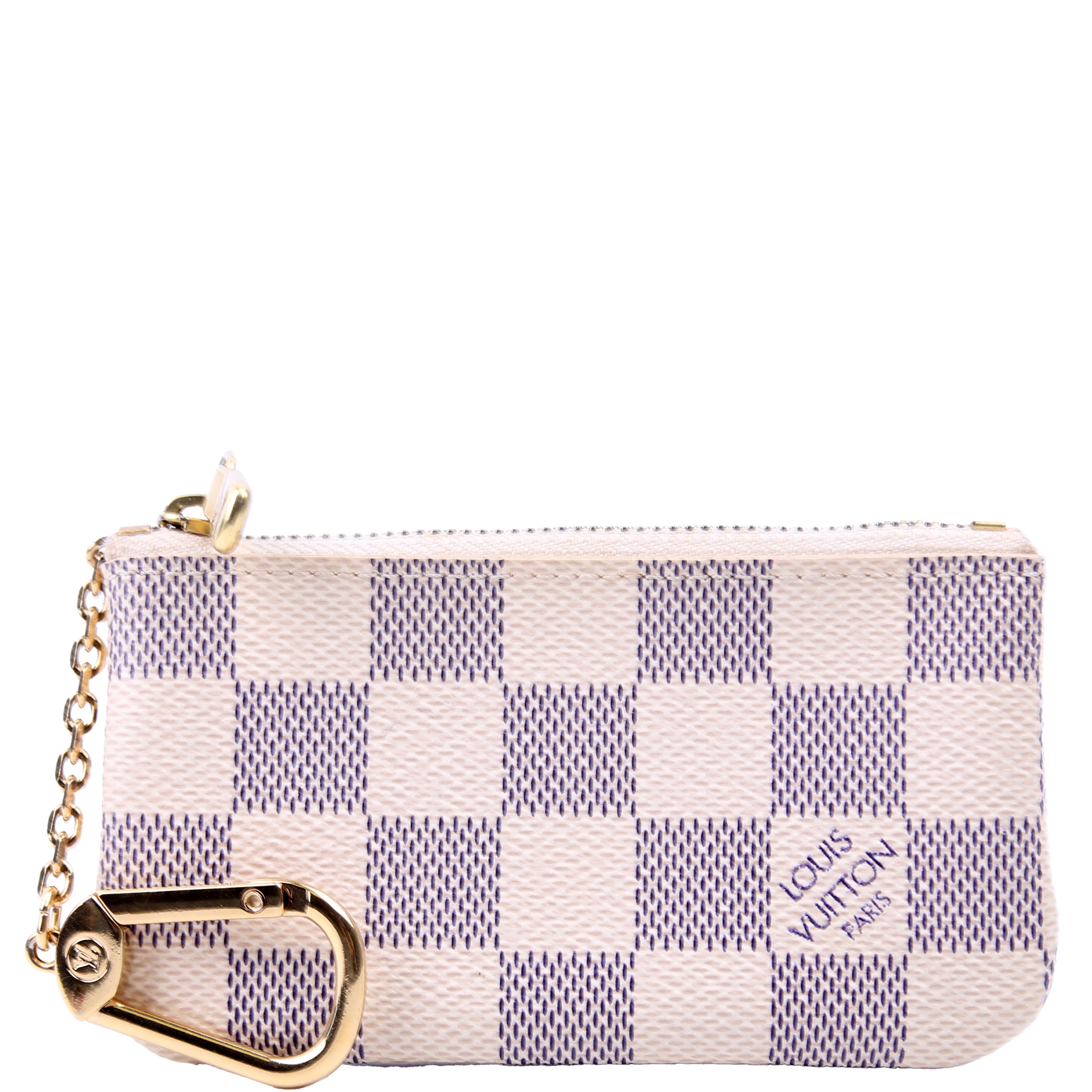 Pochette Cles Damier Azur