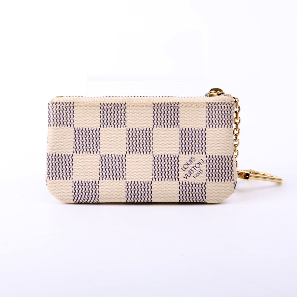 Pochette Cles Damier Azur
