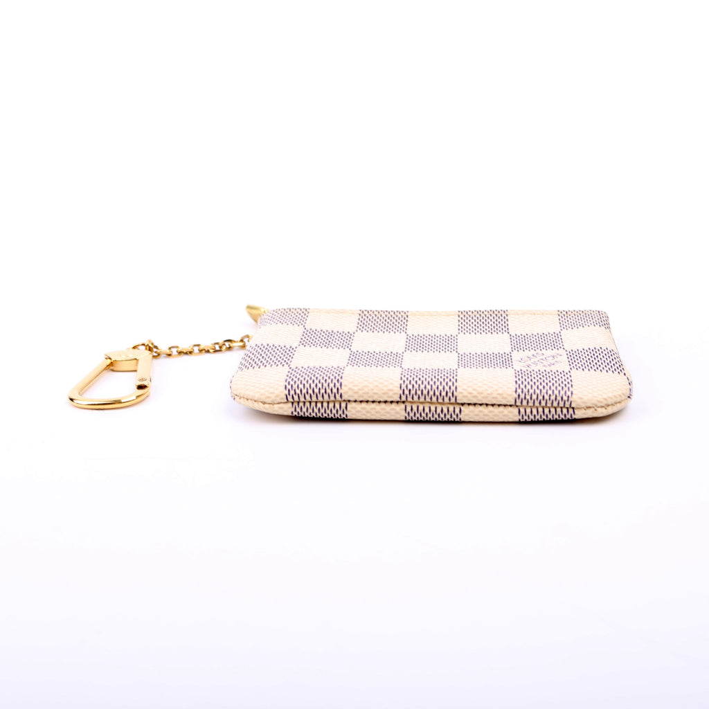Pochette Cles Damier Azur