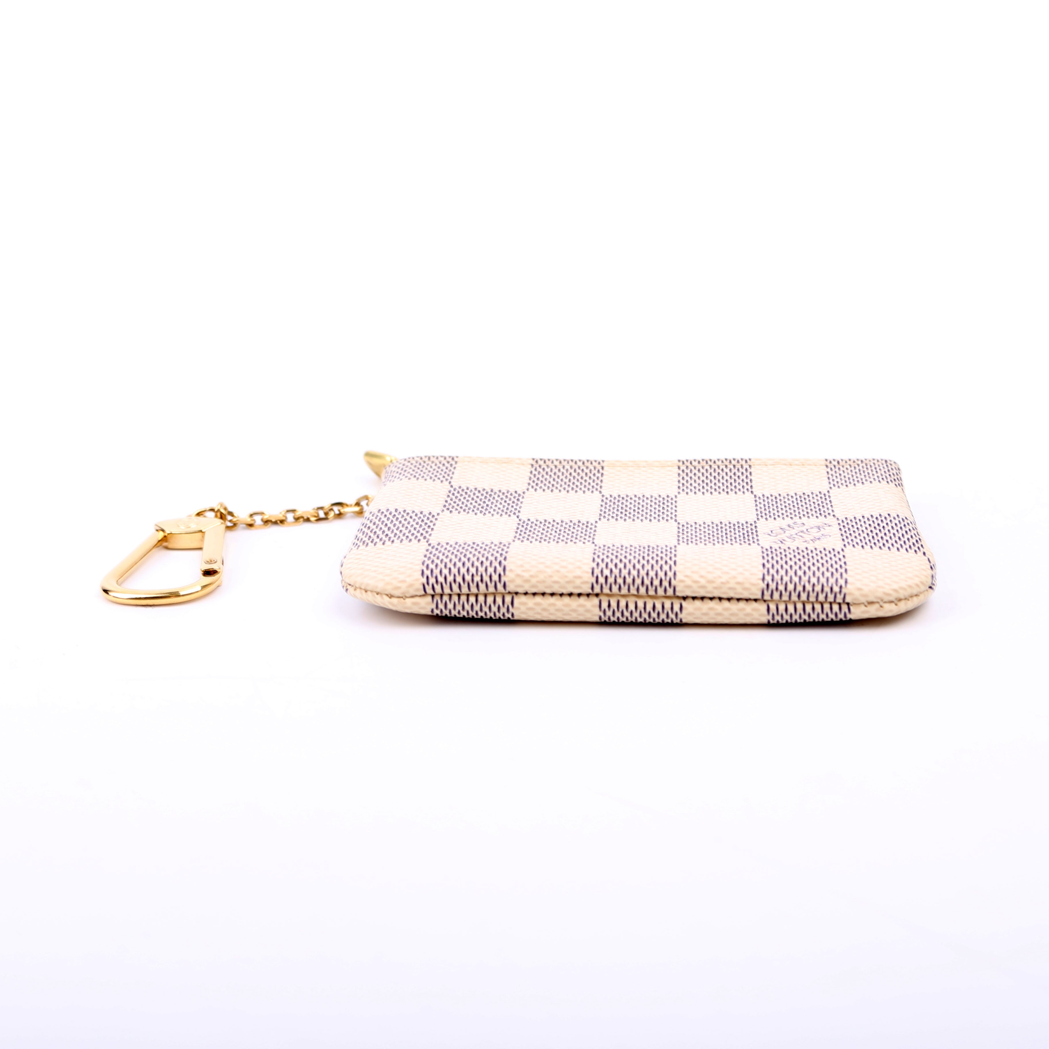 Pochette Cles Damier Azur
