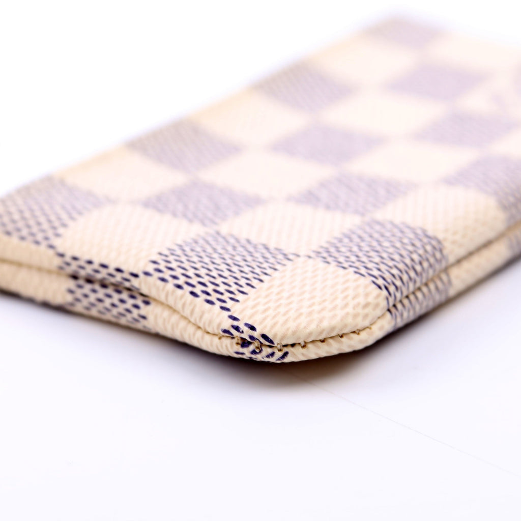 Pochette Cles Damier Azur
