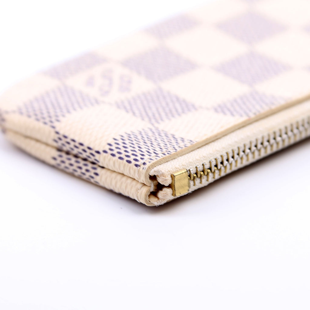 Pochette Cles Damier Azur
