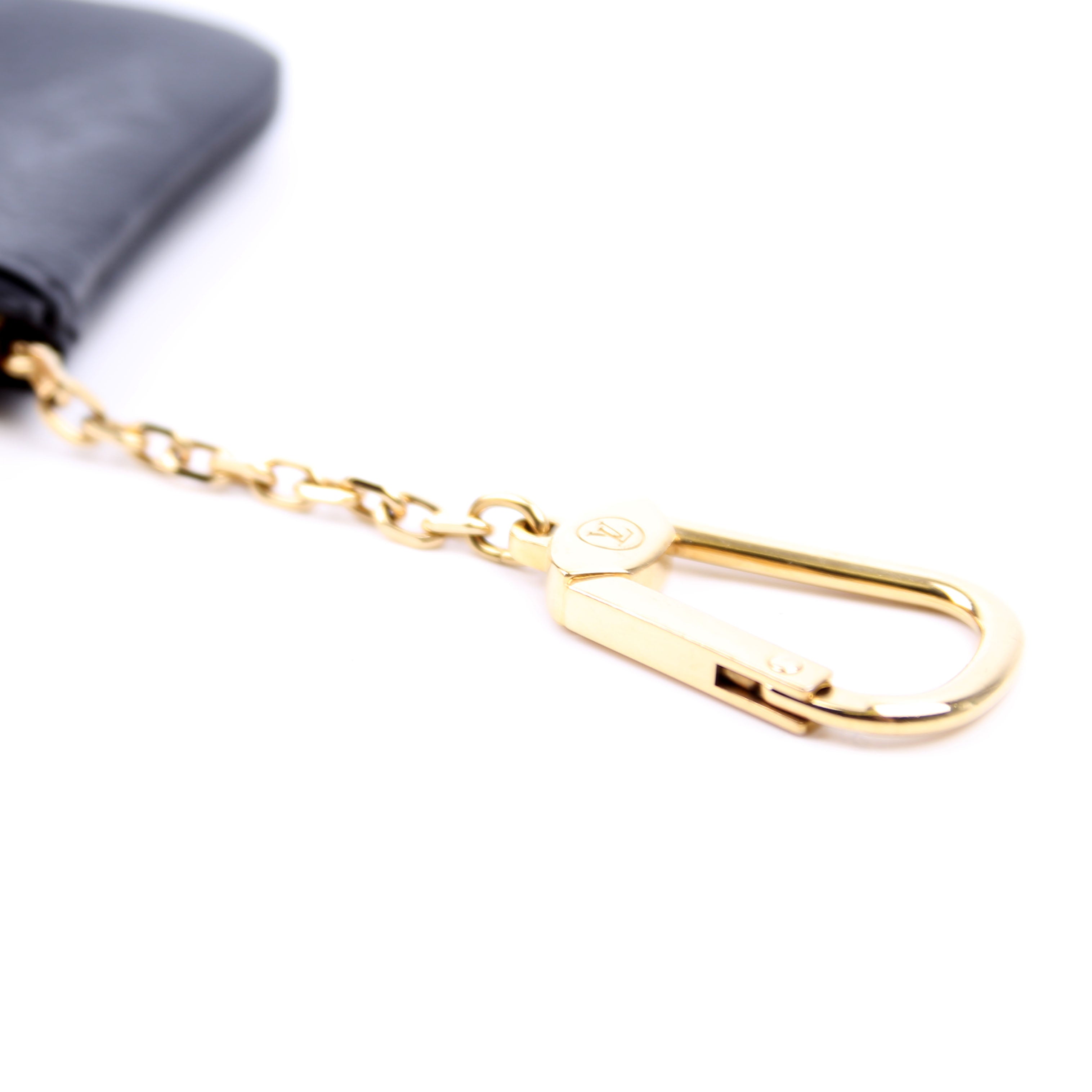 Pochette Cles Empreinte Black