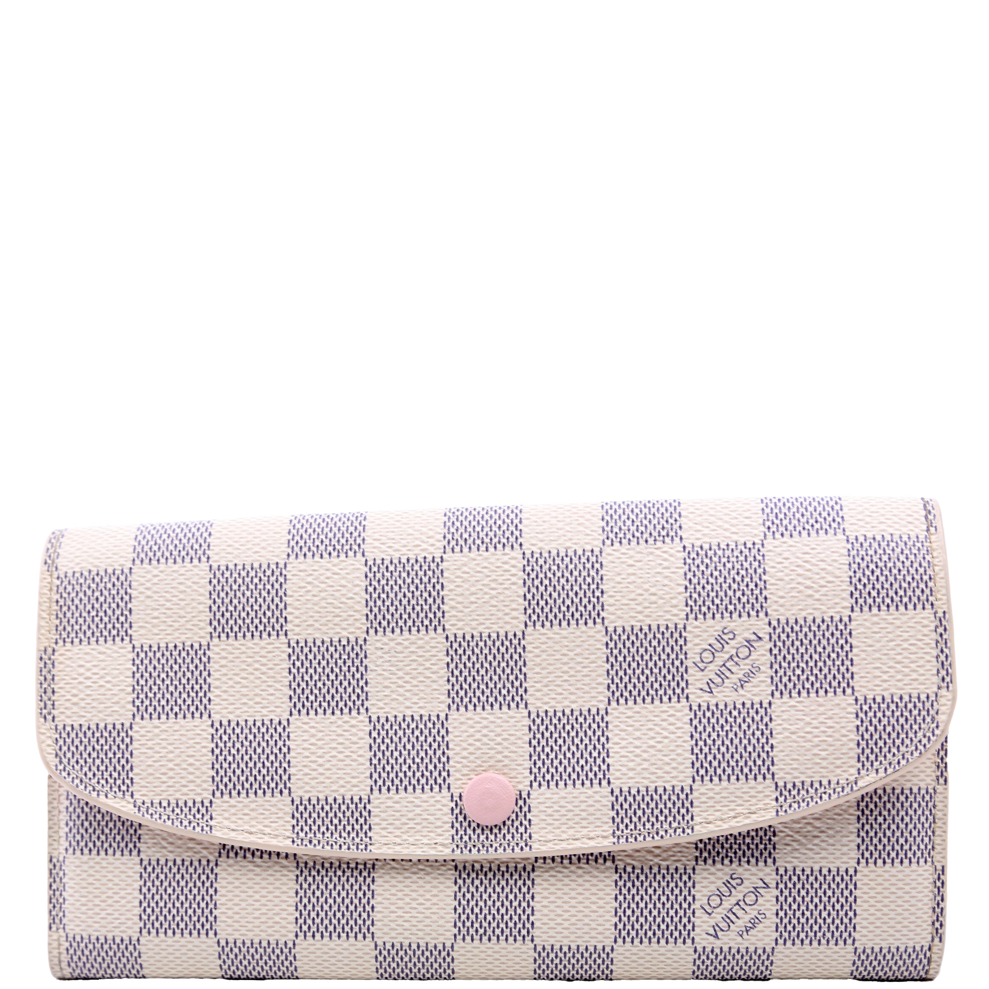 Emilie Wallet Damier Azur Newer