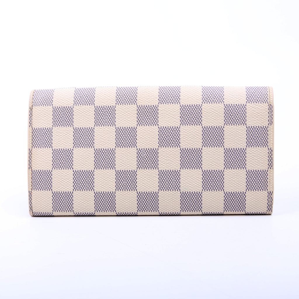 Emilie Wallet Damier Azur Newer