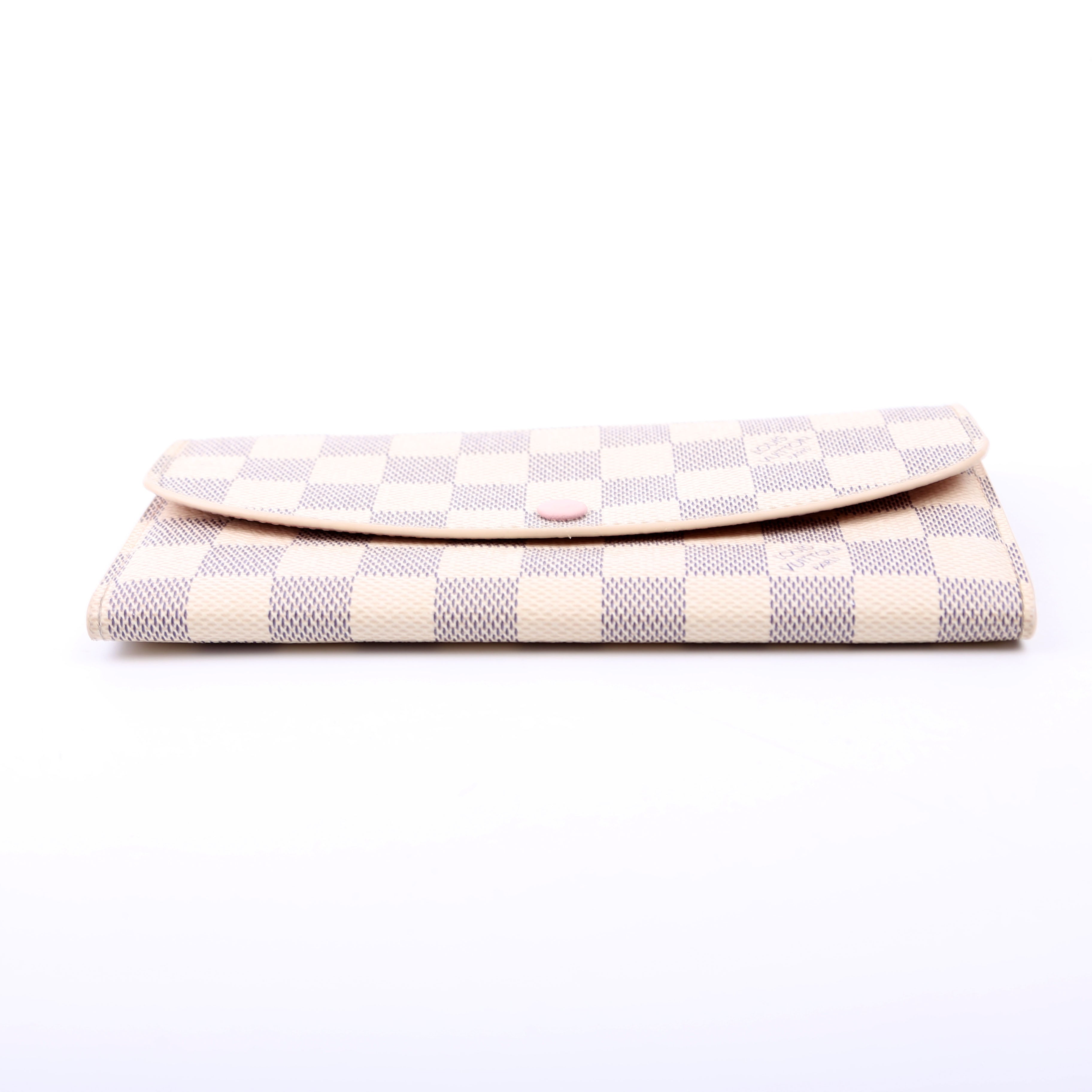 Emilie Wallet Damier Azur Newer