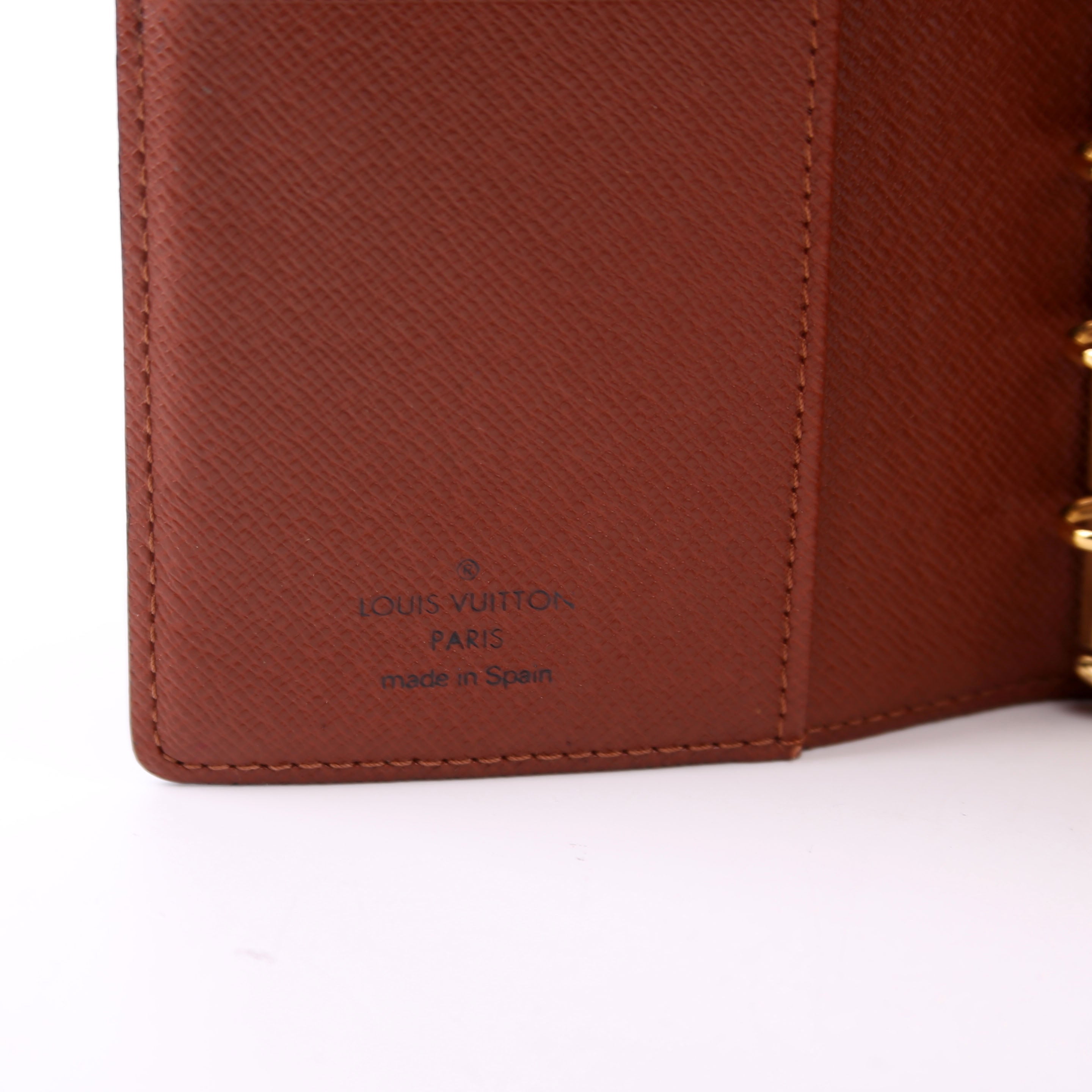 Agenda Small Ring Monogram