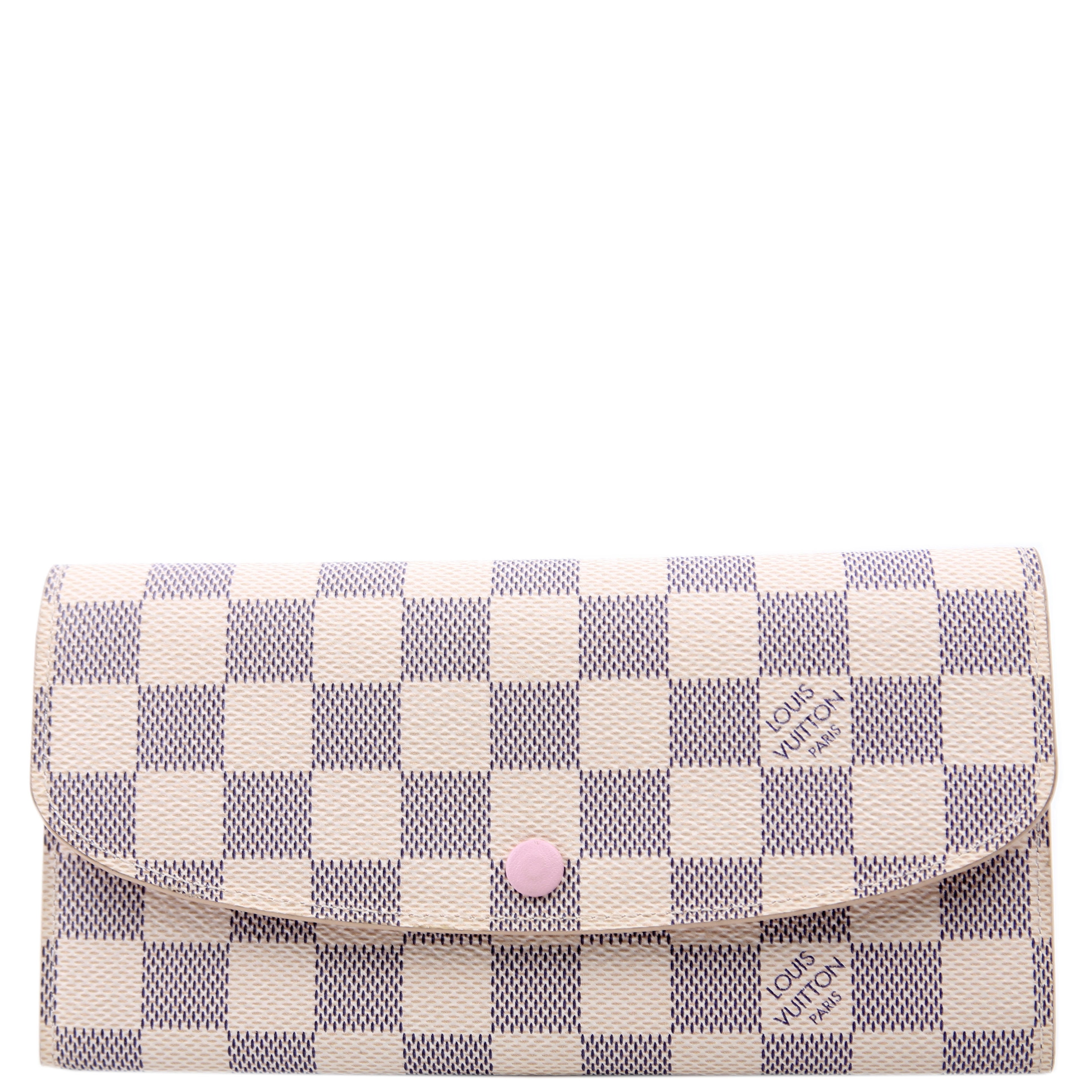Emilie Wallet Damier Azur Newer