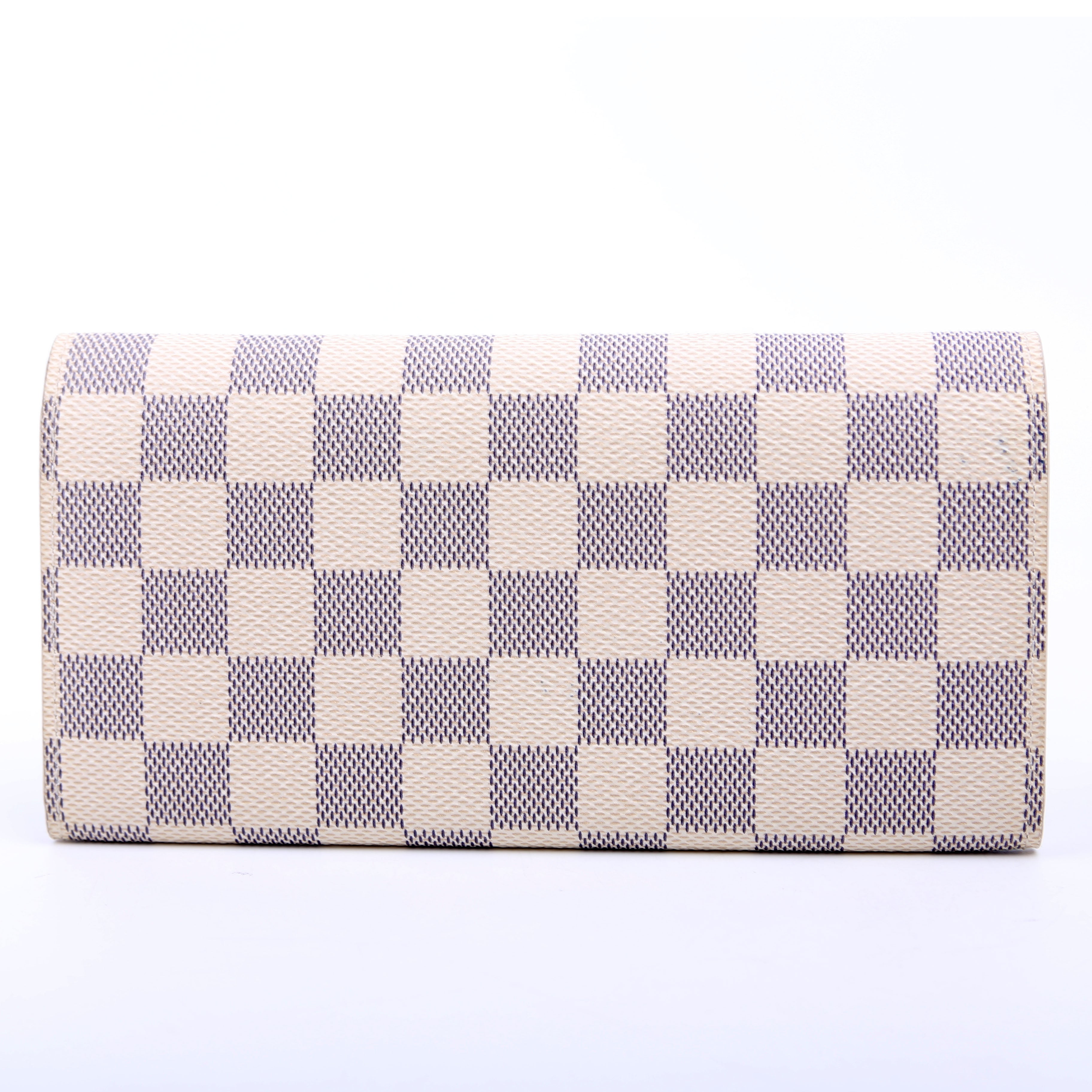 Emilie Wallet Damier Azur Newer