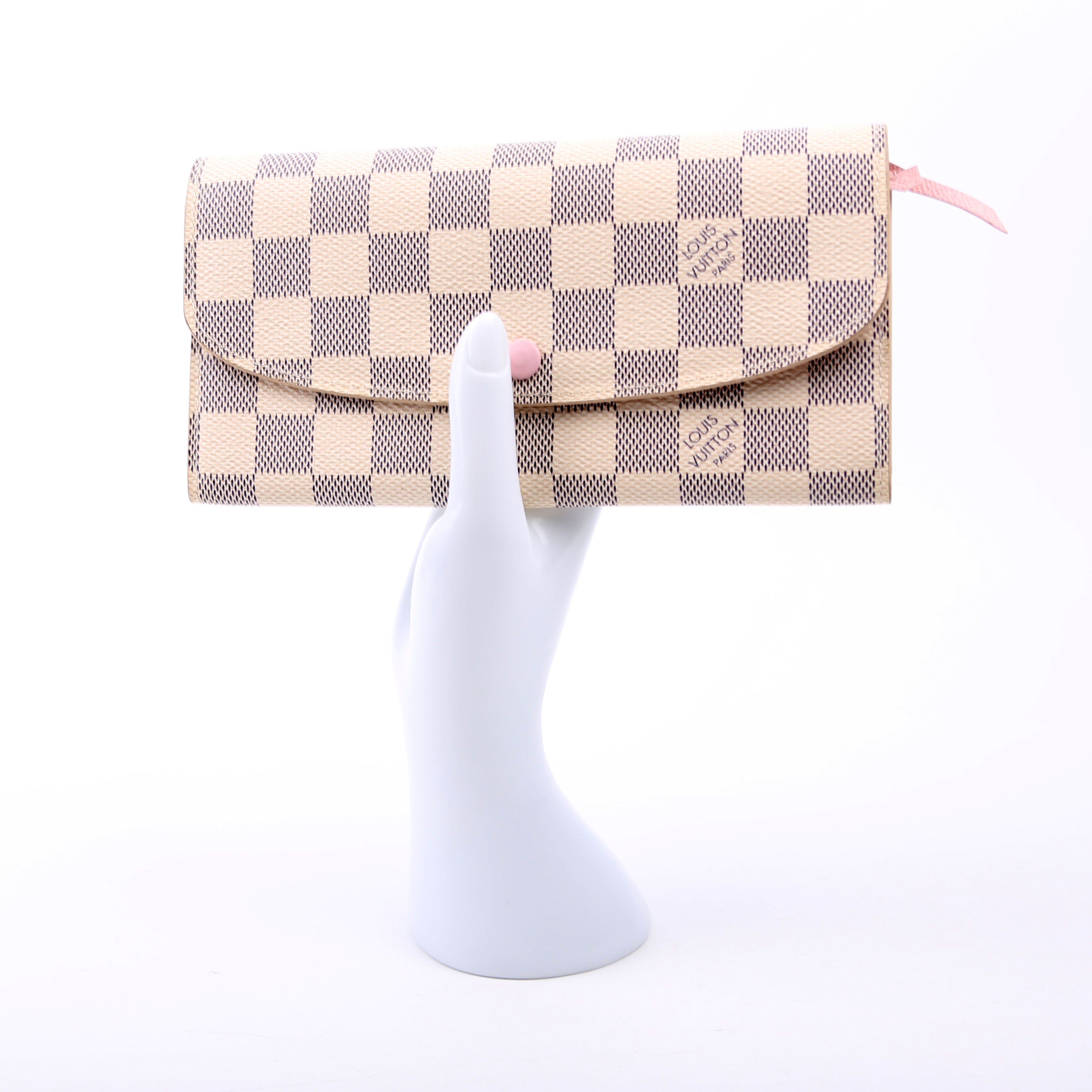Emilie Wallet Damier Azur Newer