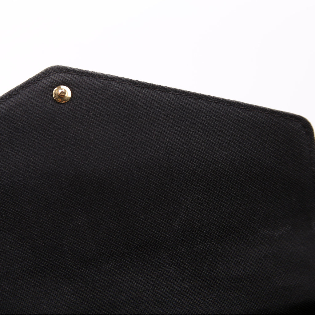 Pochette Felicie Empreinte Black