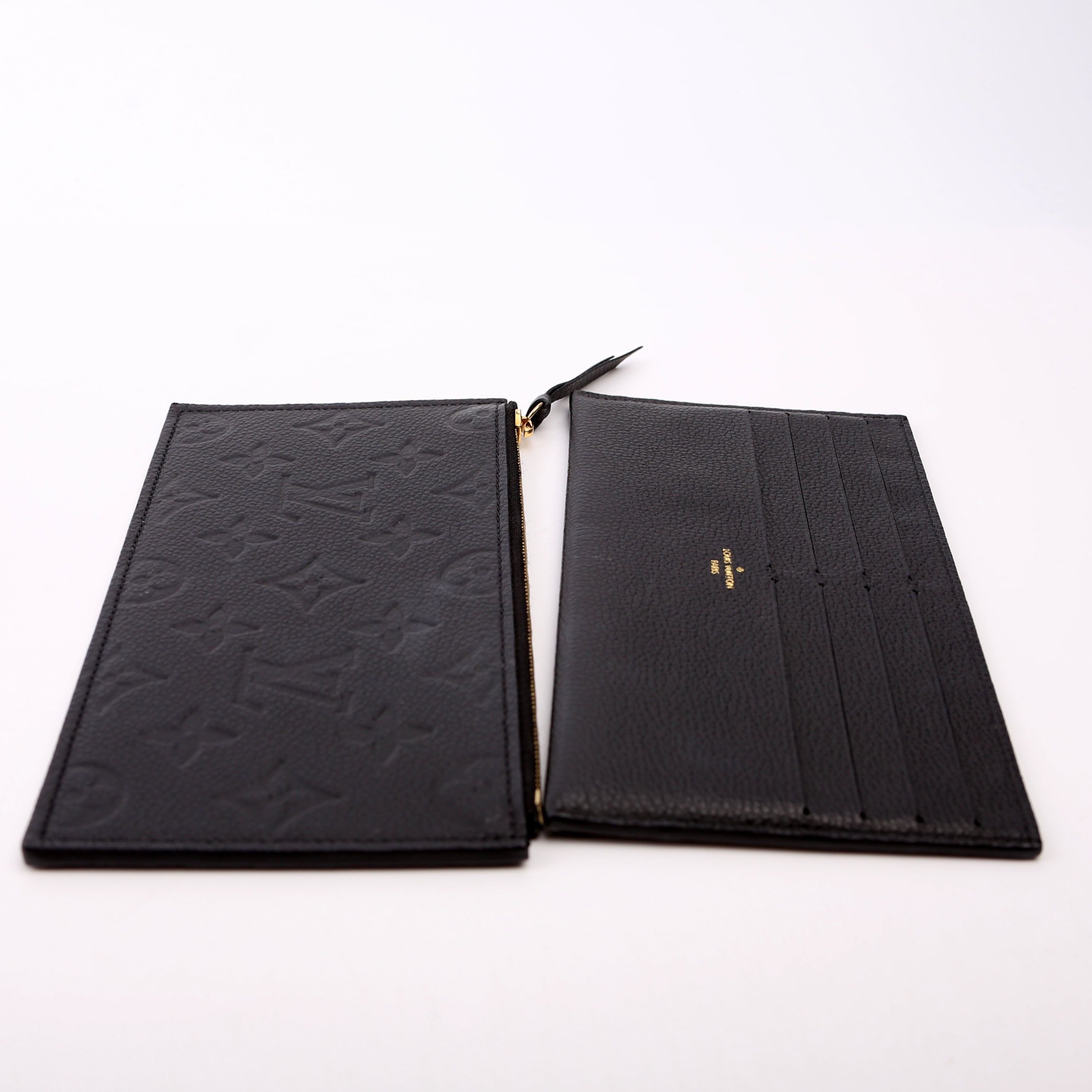 Pochette Felicie Empreinte Black