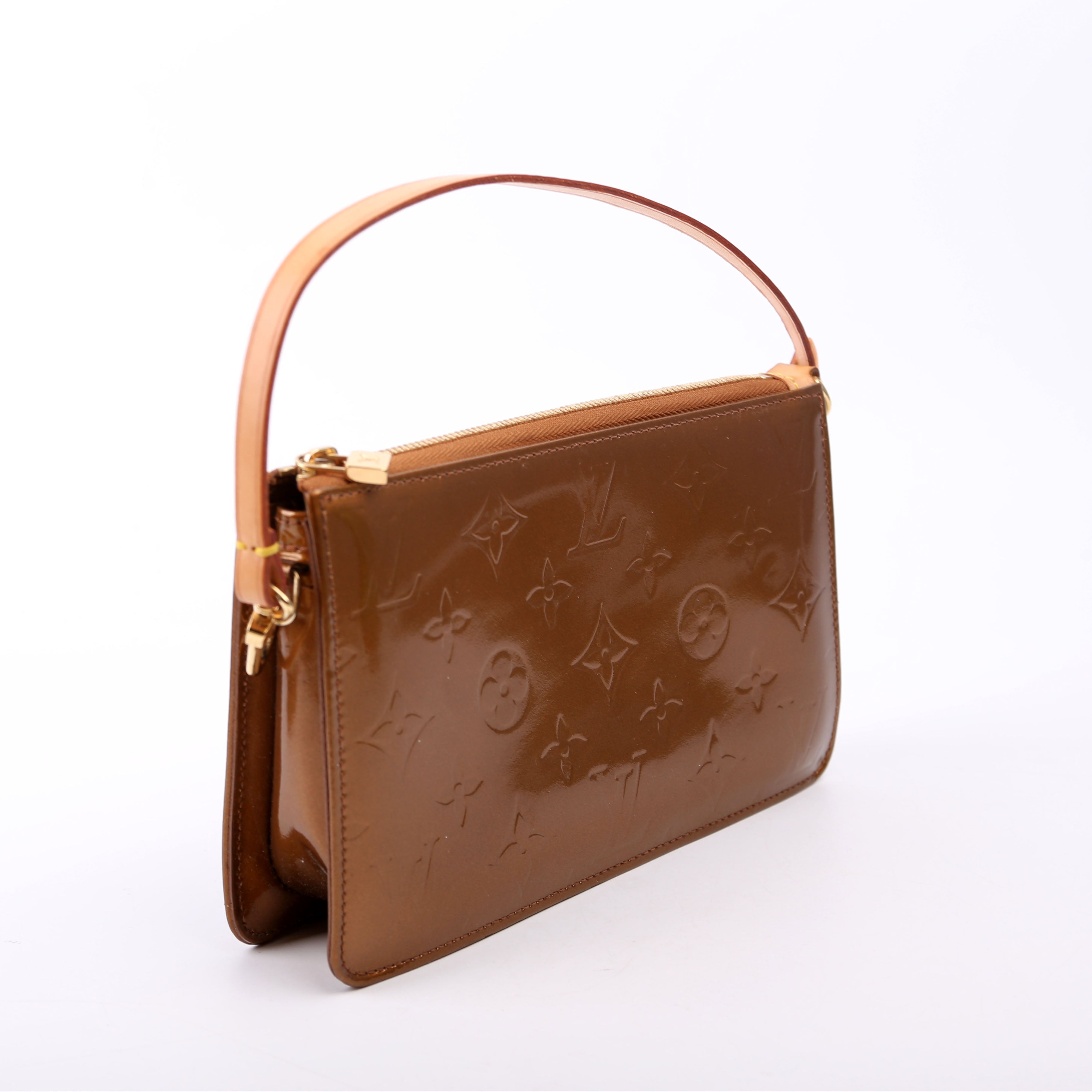 Pochette Lexington Vernis Bronze