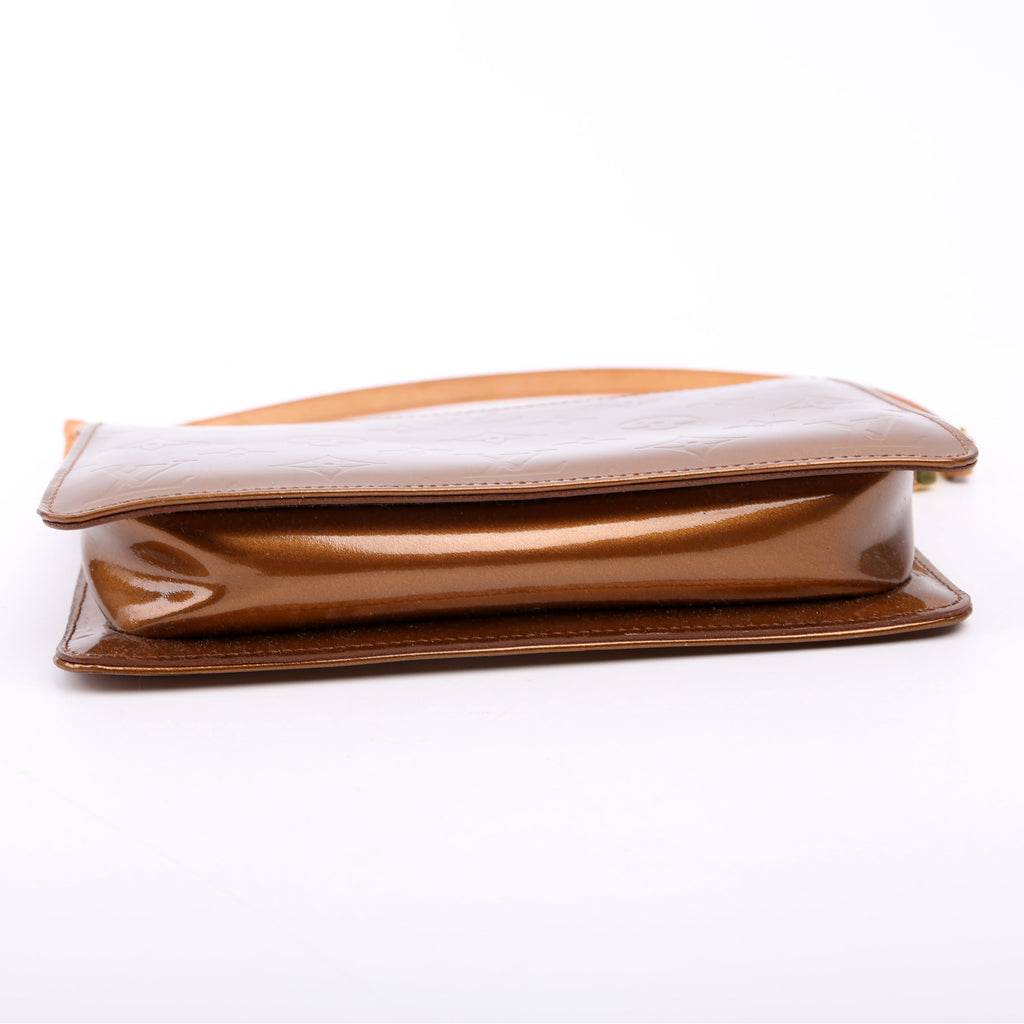 Pochette Lexington Vernis Bronze