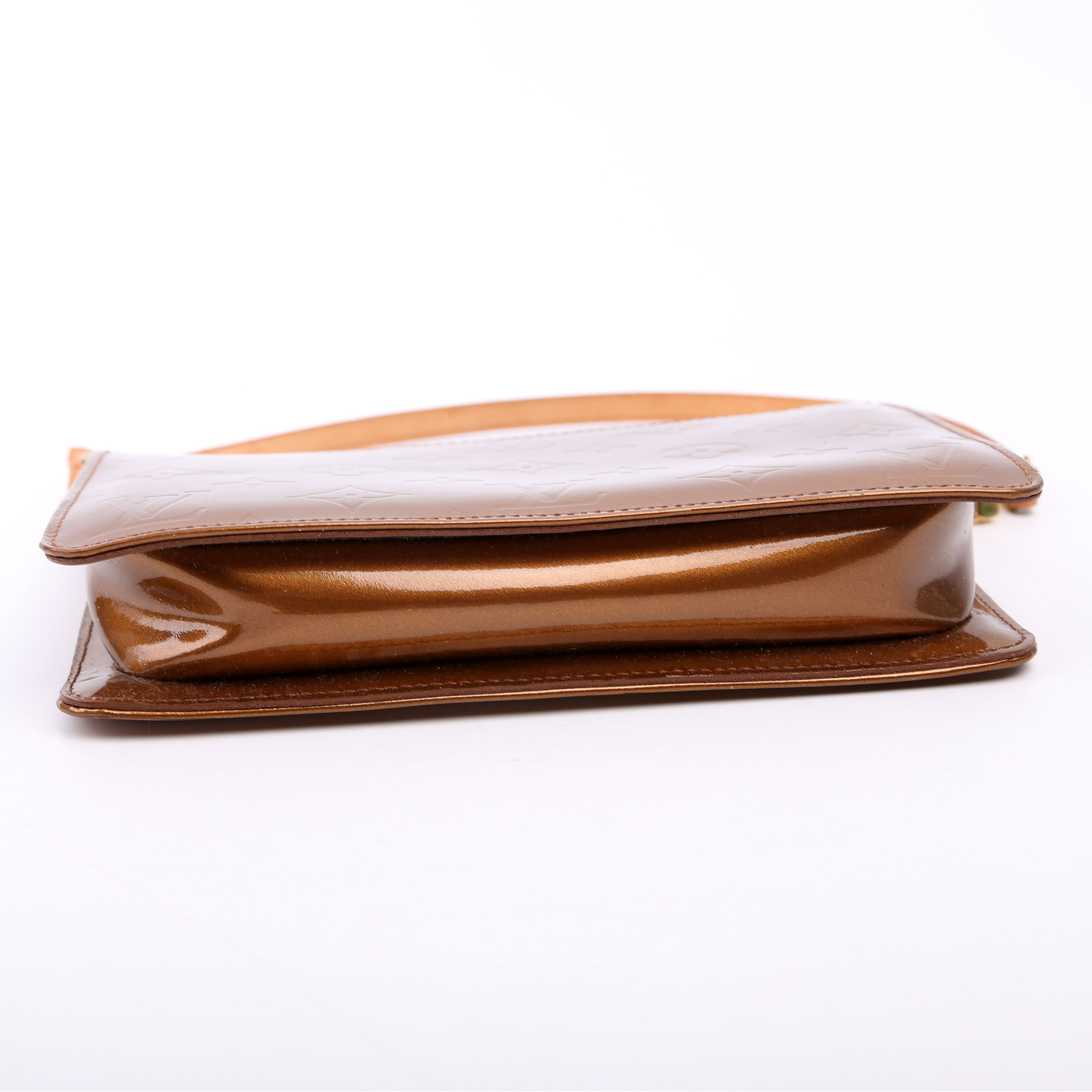 Pochette Lexington Vernis Bronze