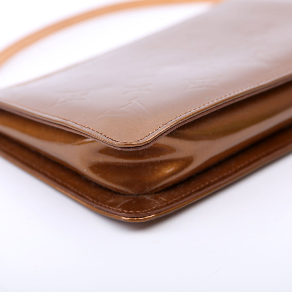 Pochette Lexington Vernis Bronze