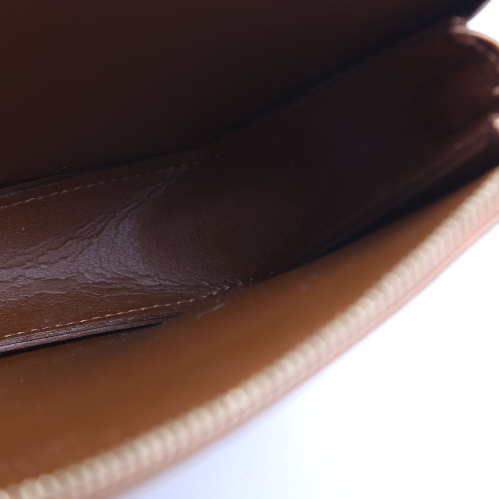 Pochette Lexington Vernis Bronze