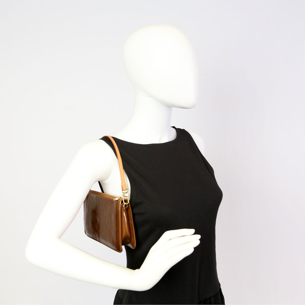 Pochette Lexington Vernis Bronze