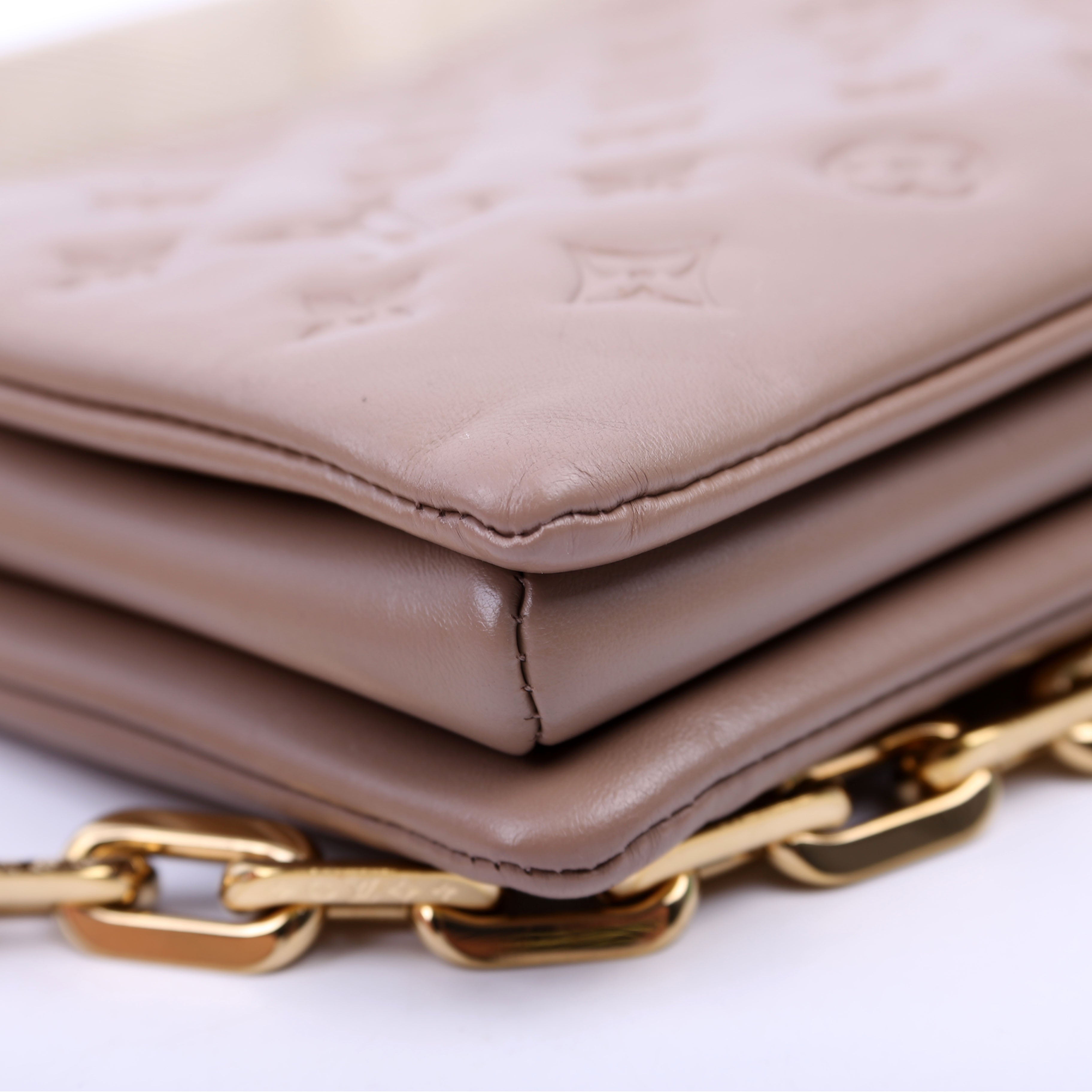 Coussin PM Lambskin Beige