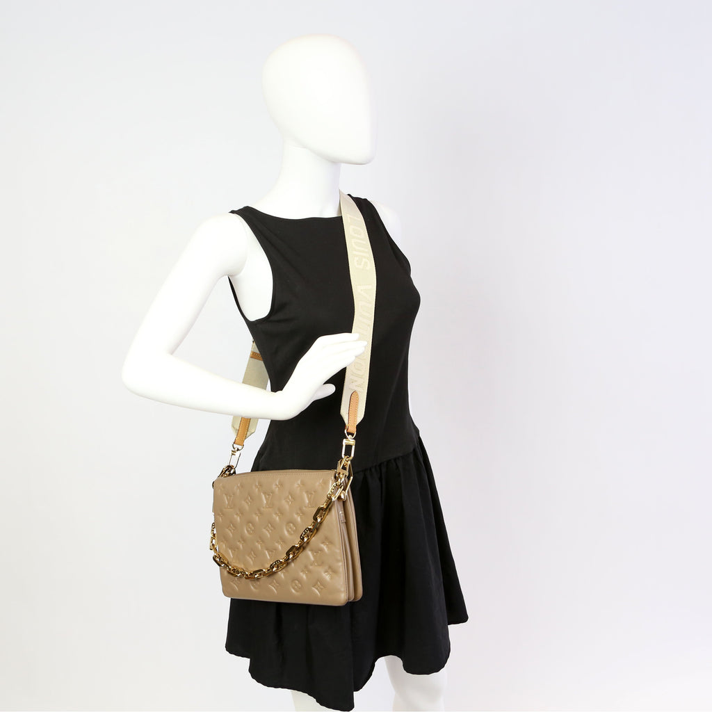 Coussin PM Lambskin Beige