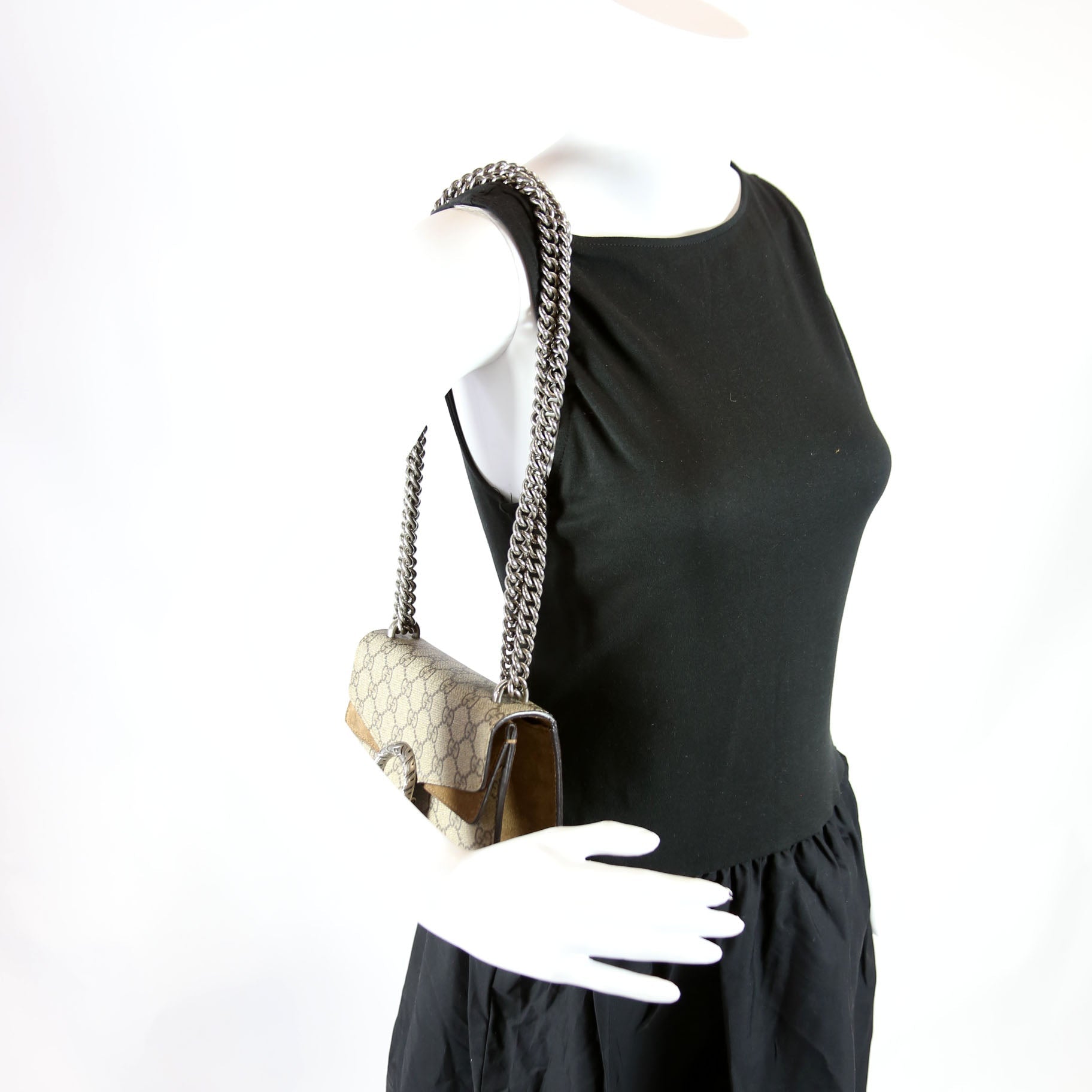 421970 Dionysus GG Shoulder Mini