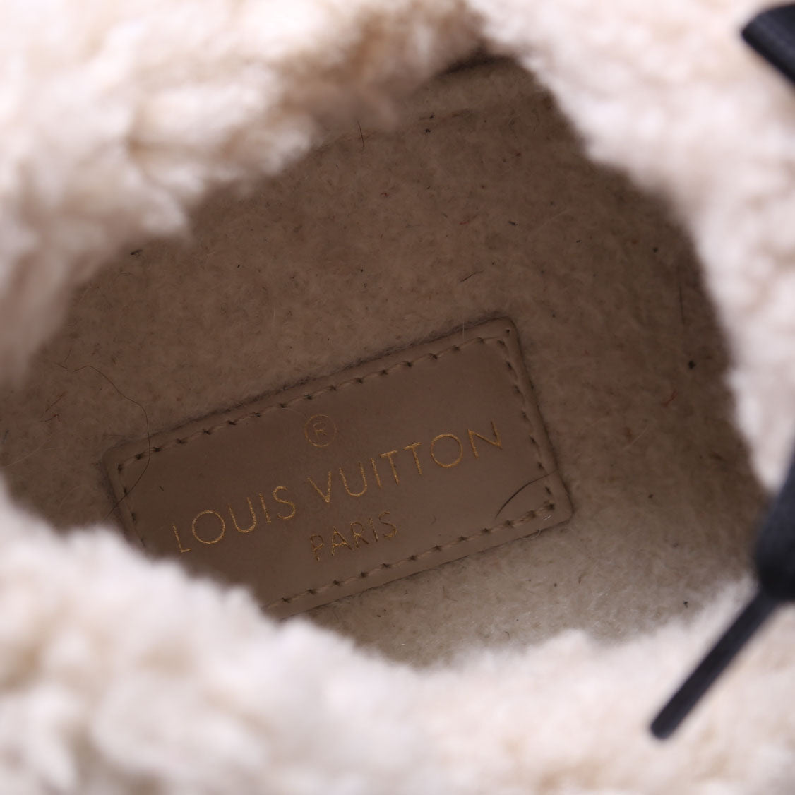 Run Away Shearling Monogram Sneakers Size 40