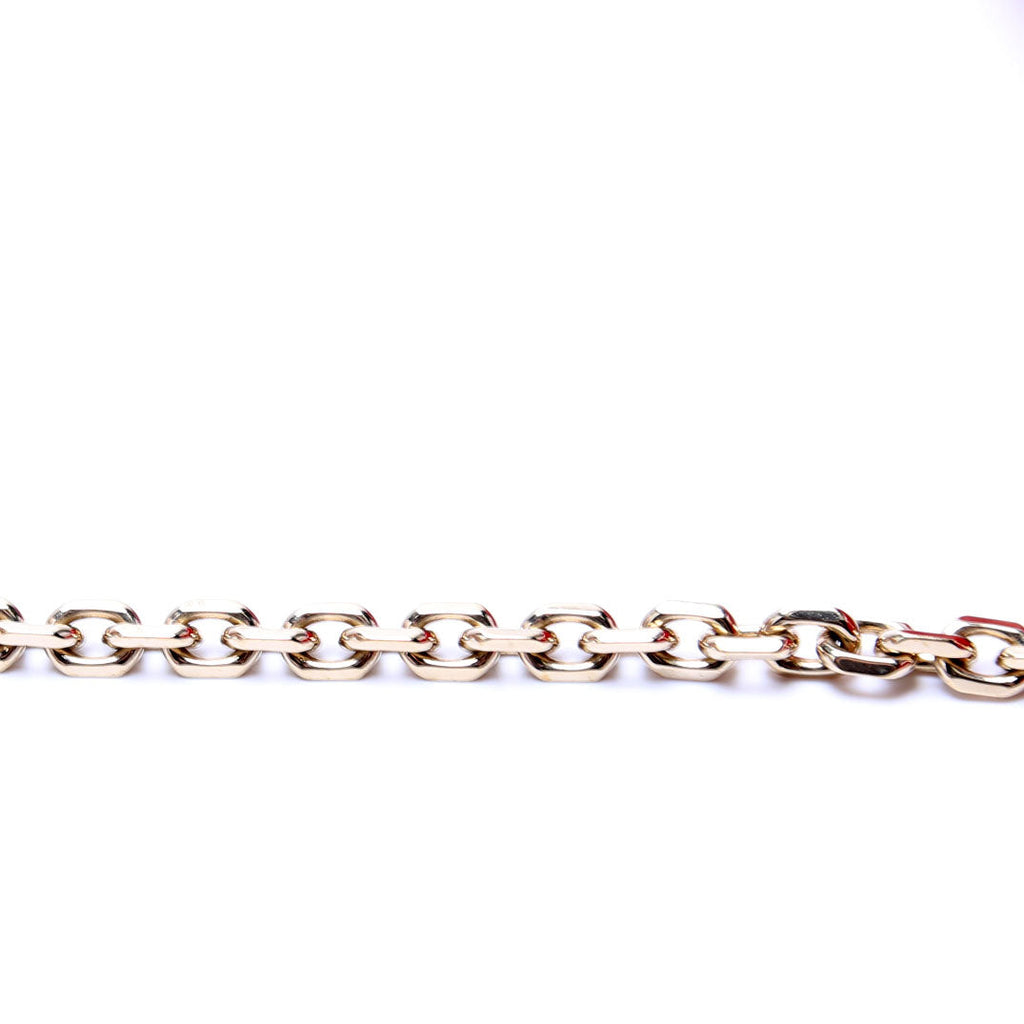Patent Cannage Miss Dior Chain Wallet Red